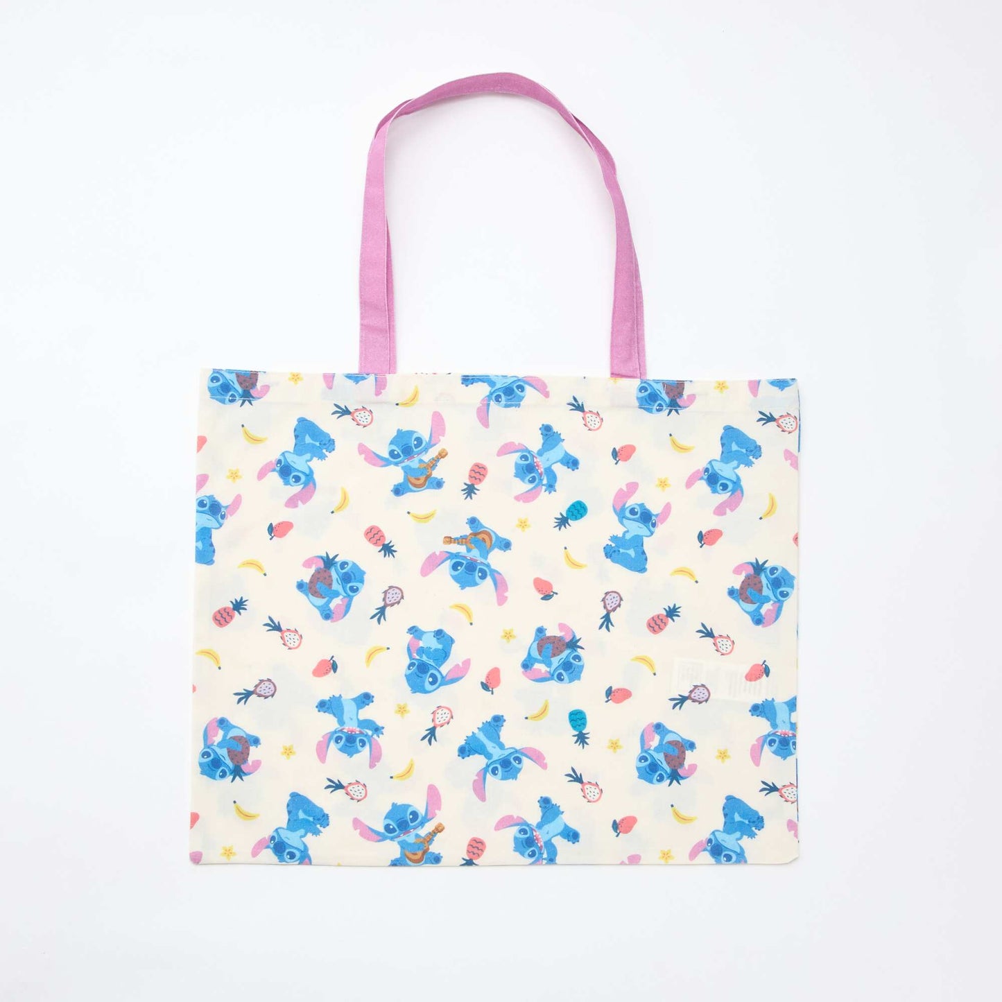 XL 'Simba' Fabric Tote Bag BEIGE