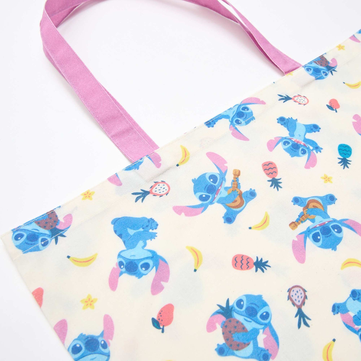 XL 'Simba' Fabric Tote Bag BEIGE