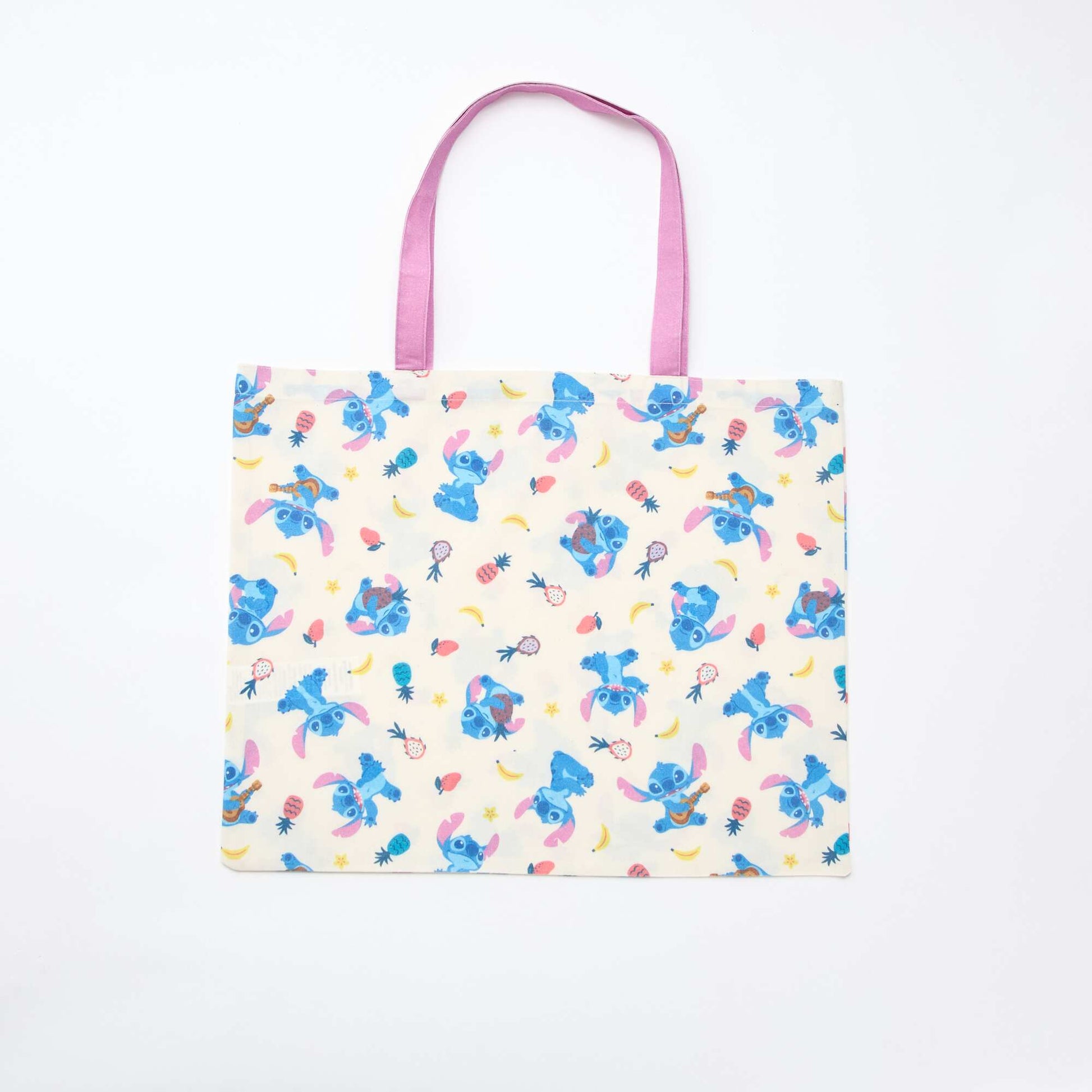 XL 'Simba' Fabric Tote Bag BEIGE