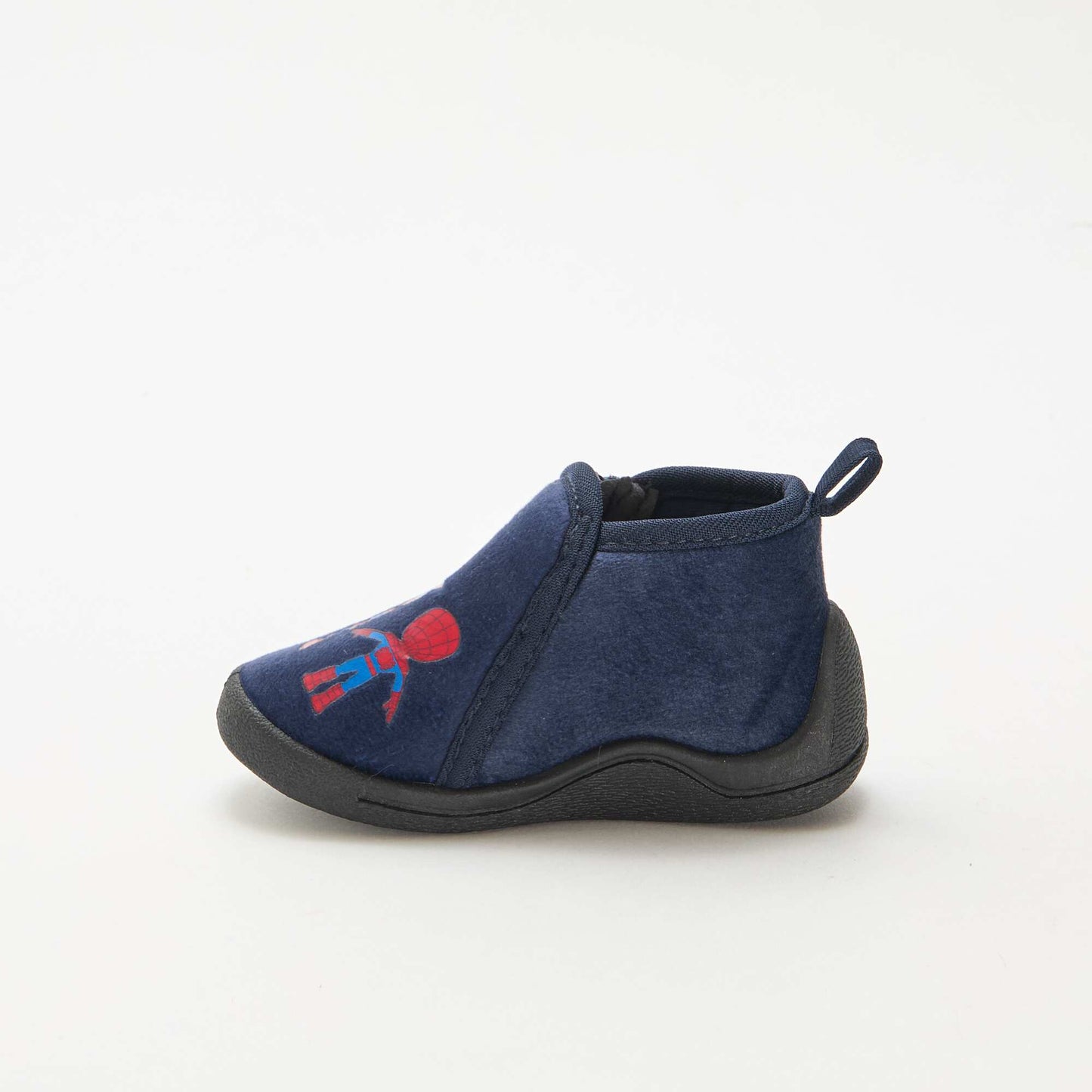 Spidey Zipped Slippers RED