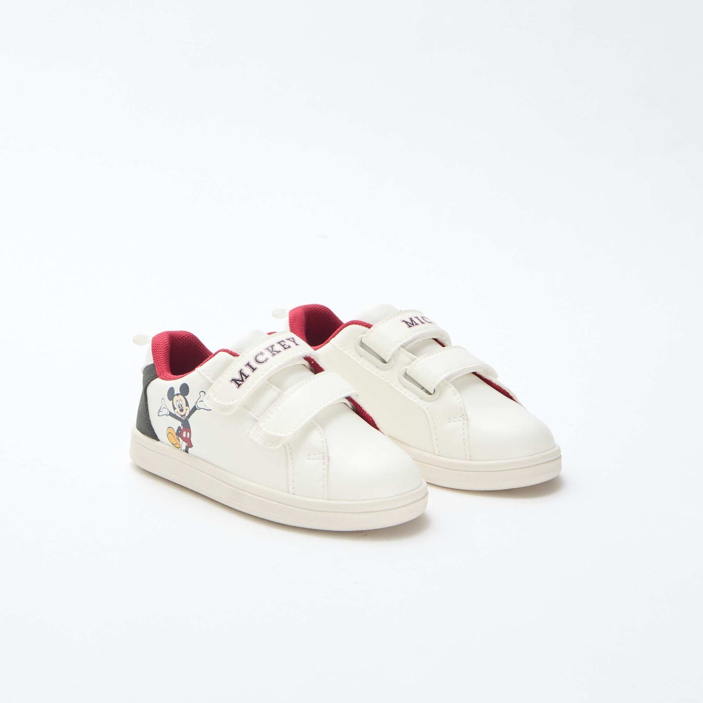 Mickey Mouse' Velcro Sneakers - Disney WHITE