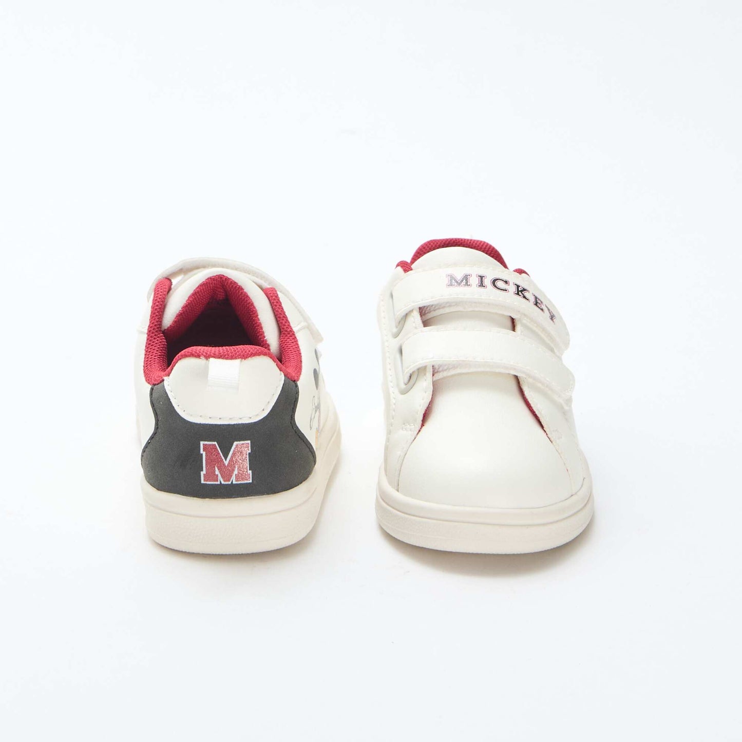 Mickey Mouse' Velcro Sneakers - Disney WHITE