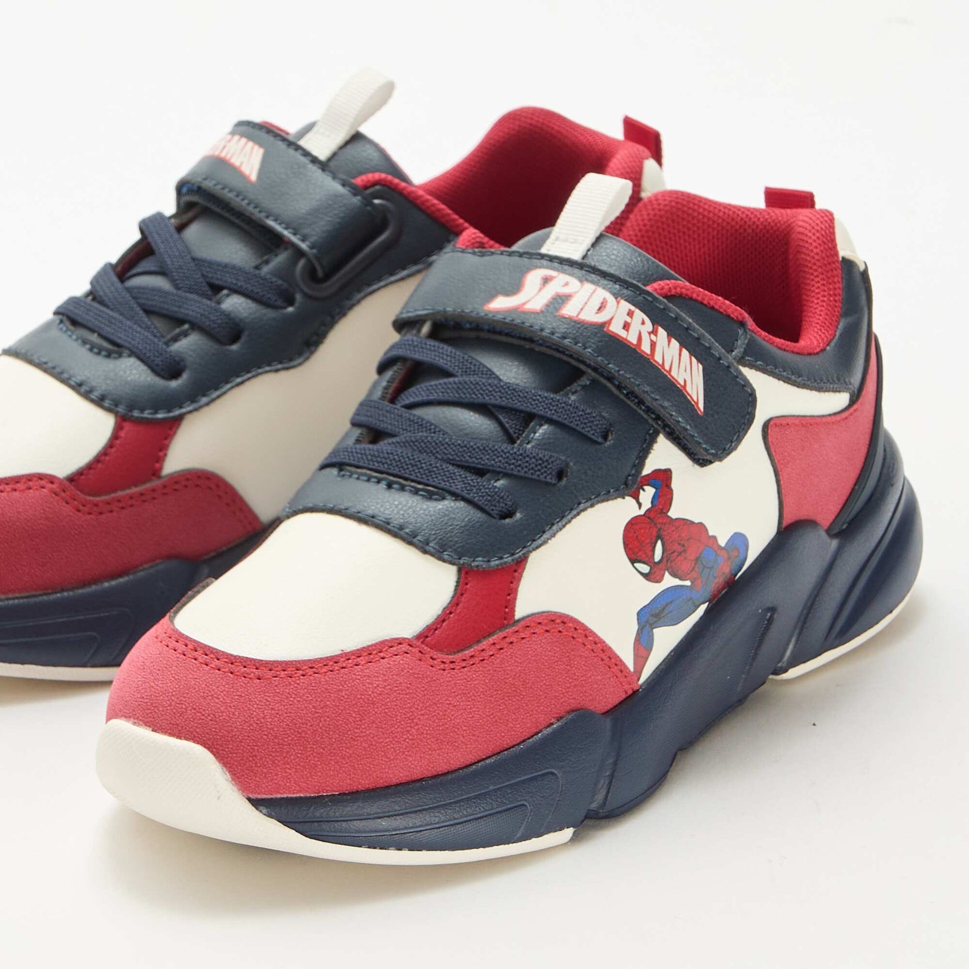 Captain America Running-Style Sneakers BLUE