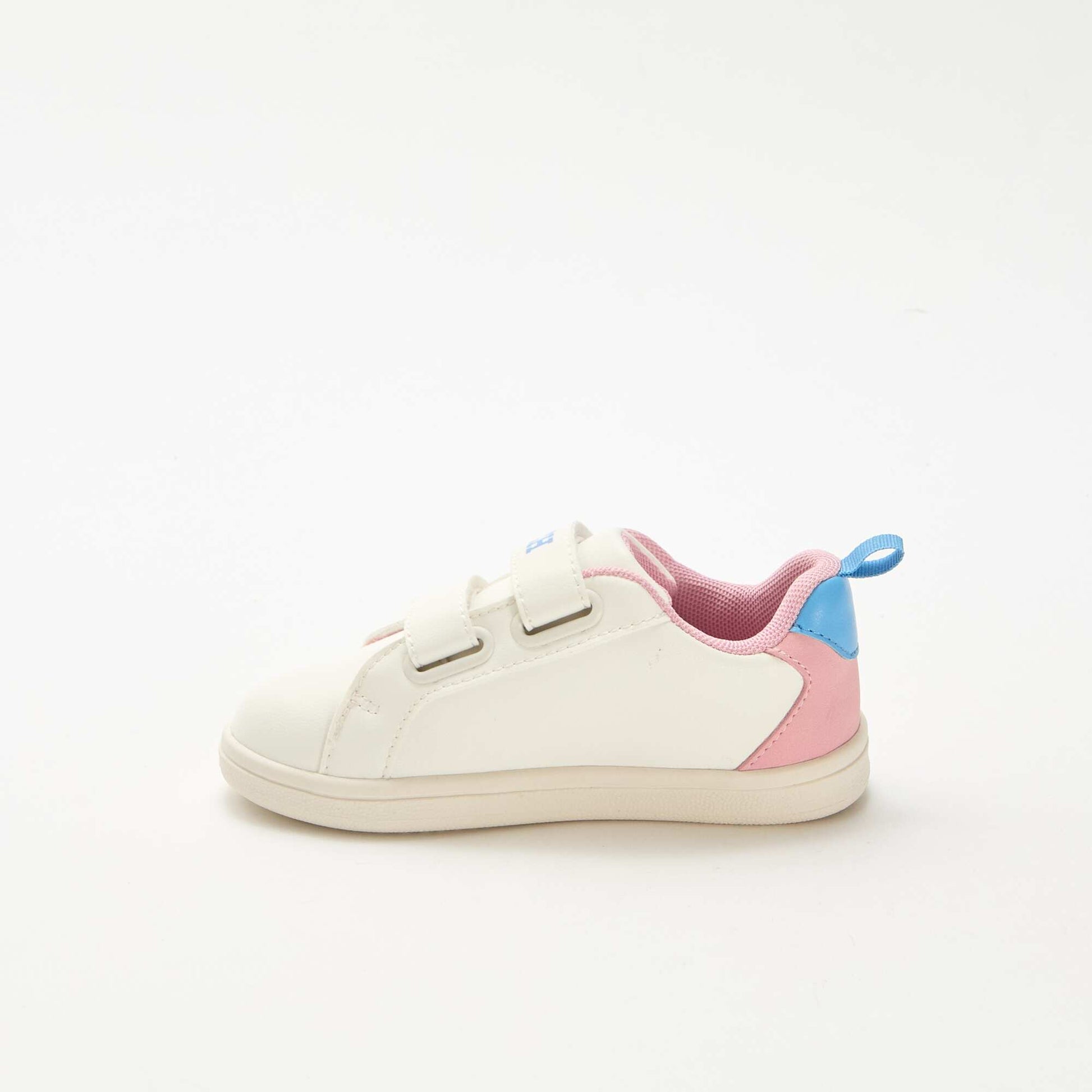 Stitch' Velcro Sneakers WHITE