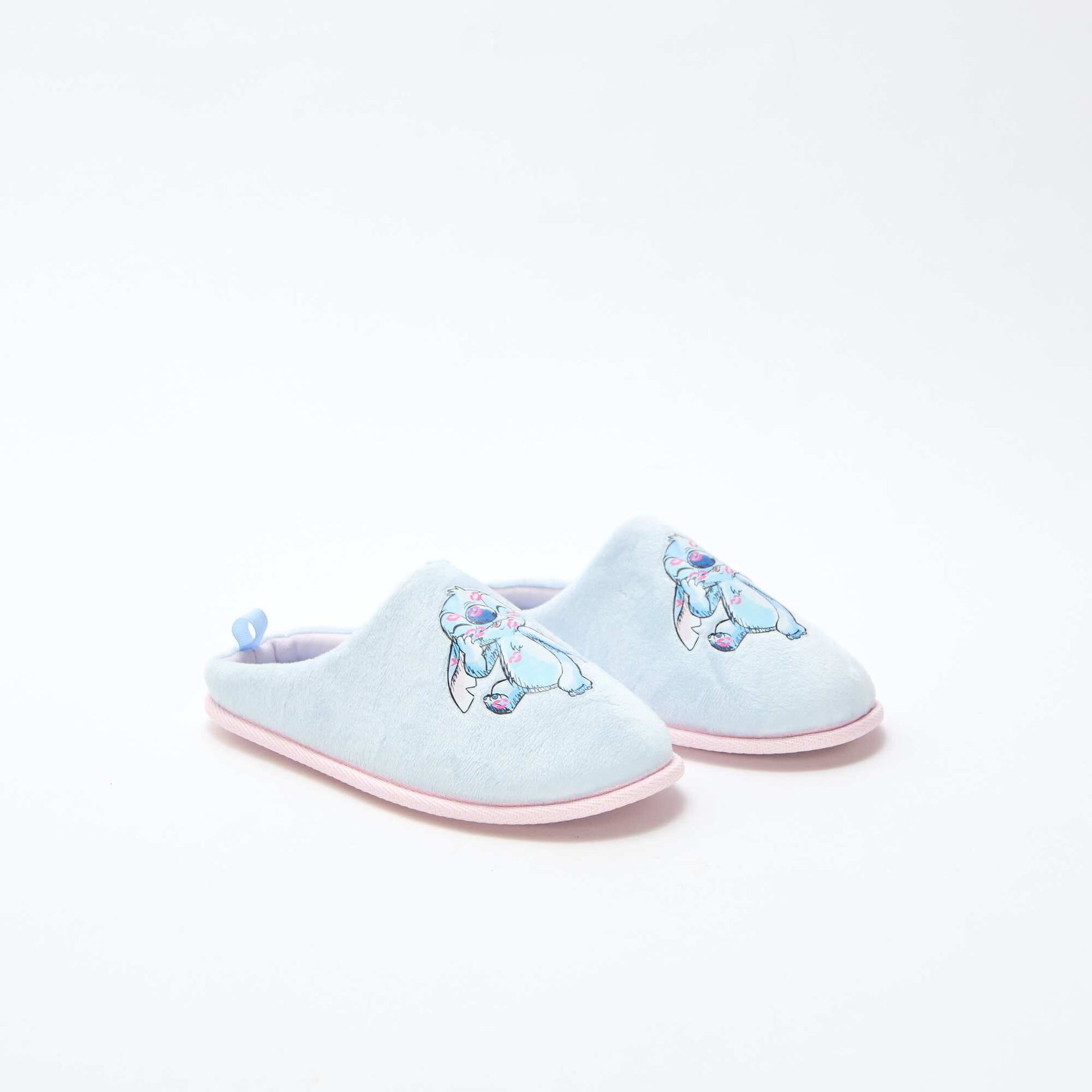 Stitch Mule Slippers BLUE