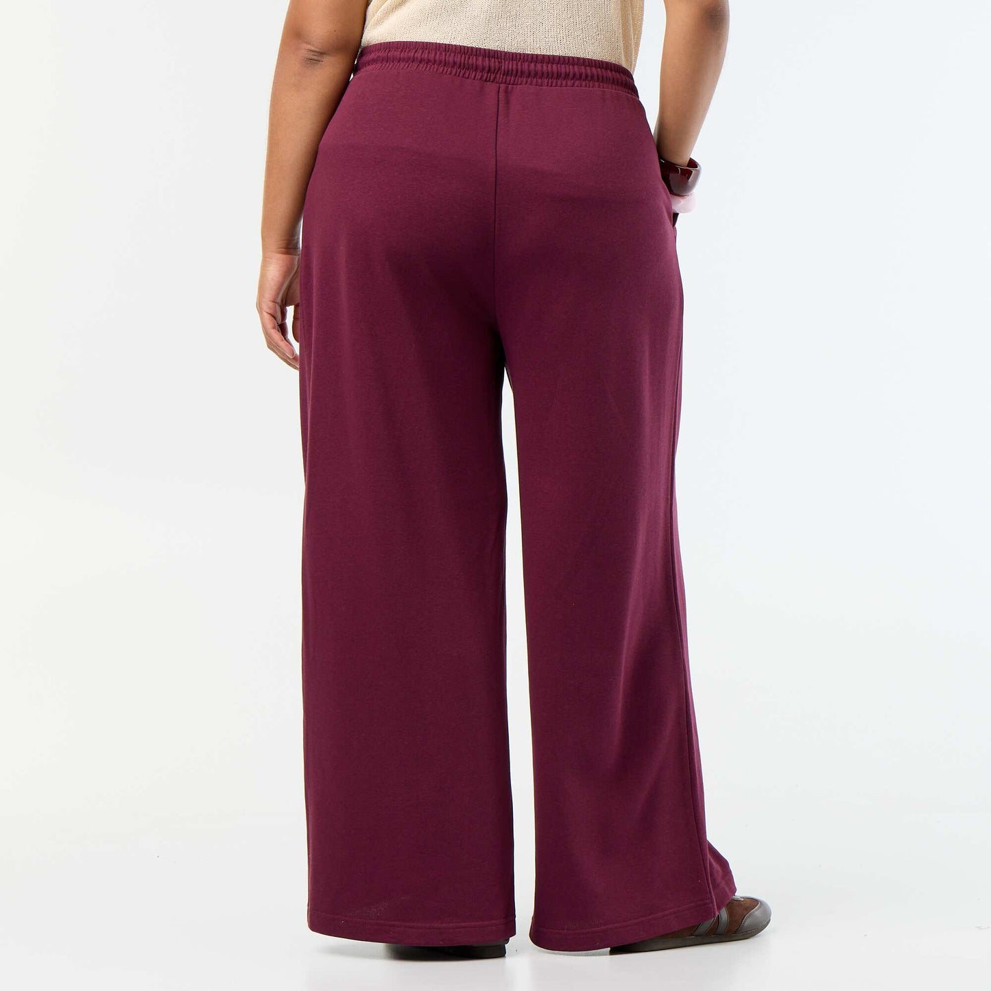 Oversized Solid Joggers PINK