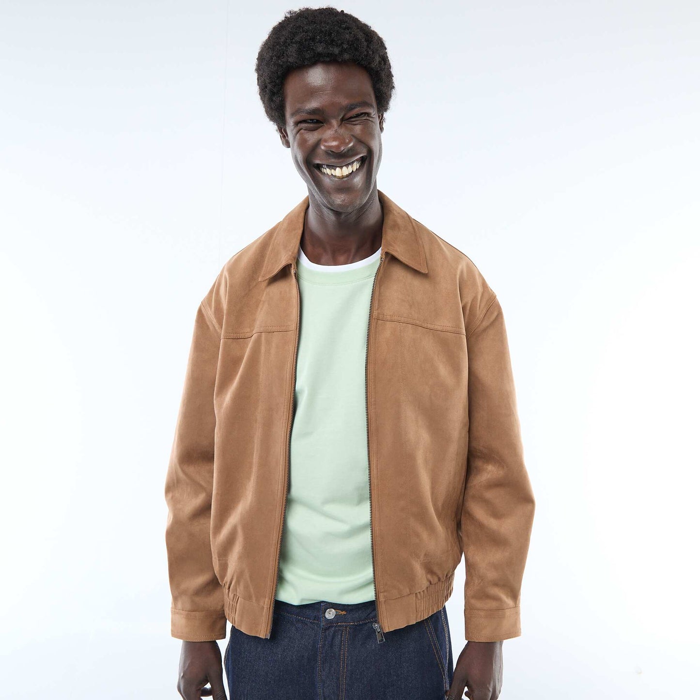 Suedette Jacket BEIGE
