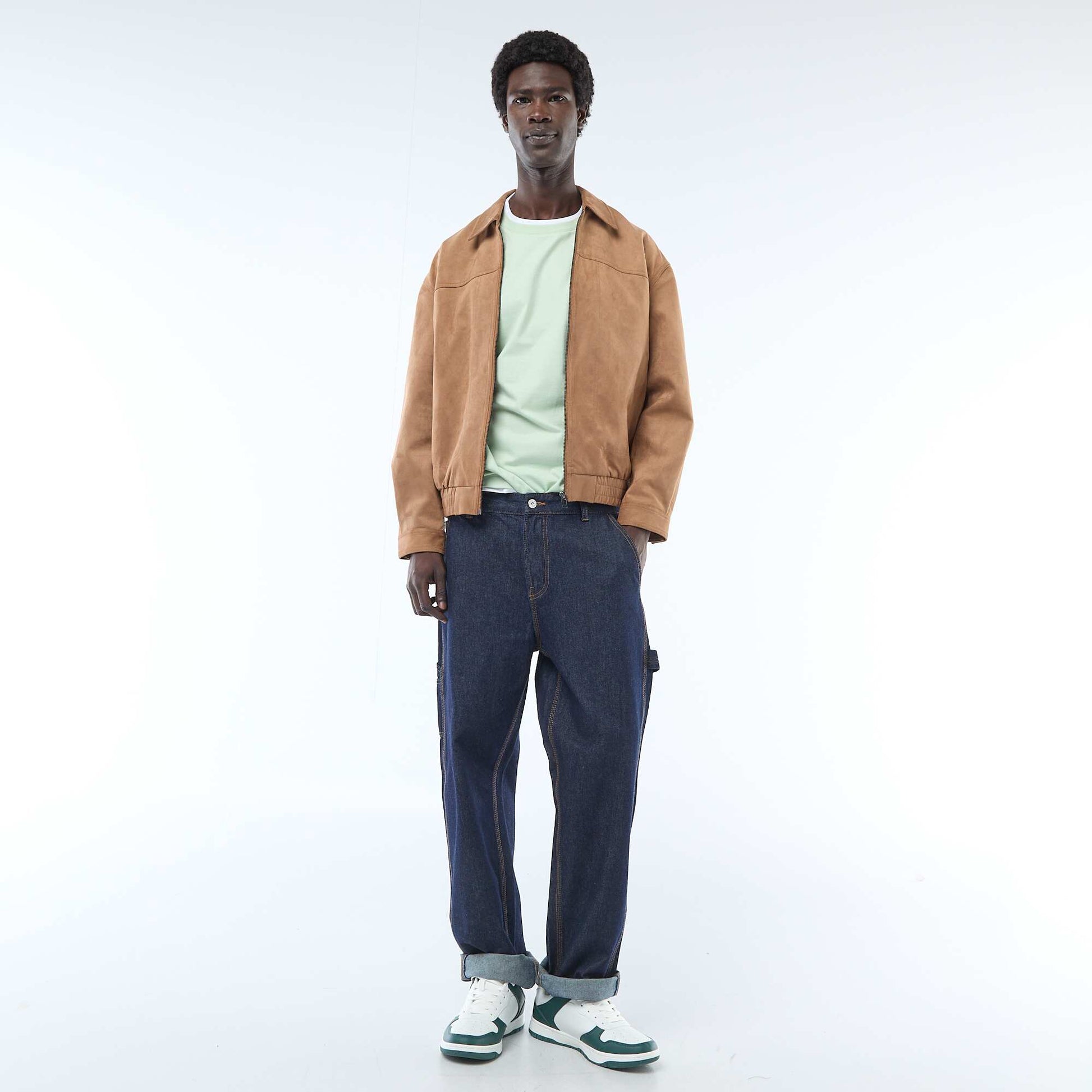 Suedette Jacket BEIGE