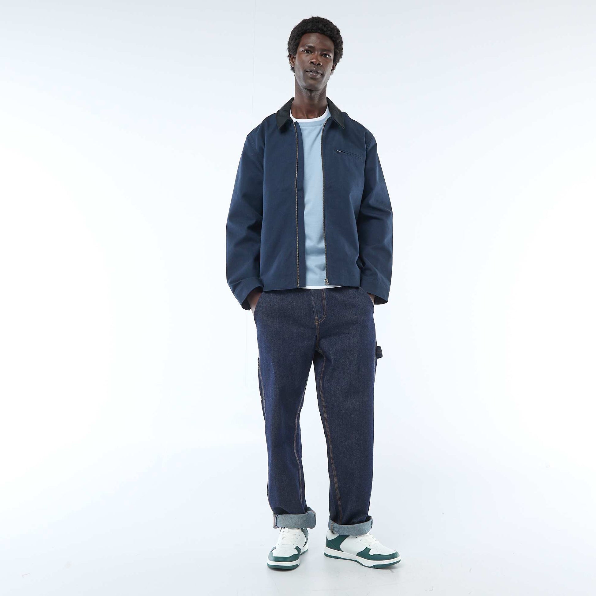 Workwear Style Jacket BLUE