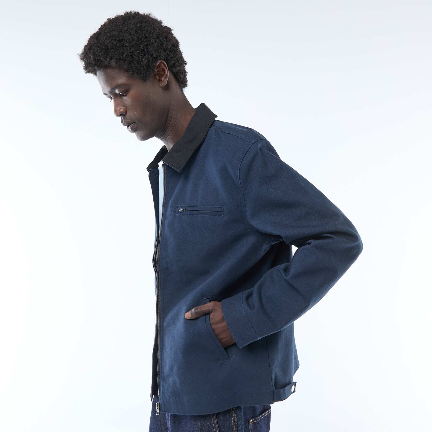 Workwear Style Jacket BLUE