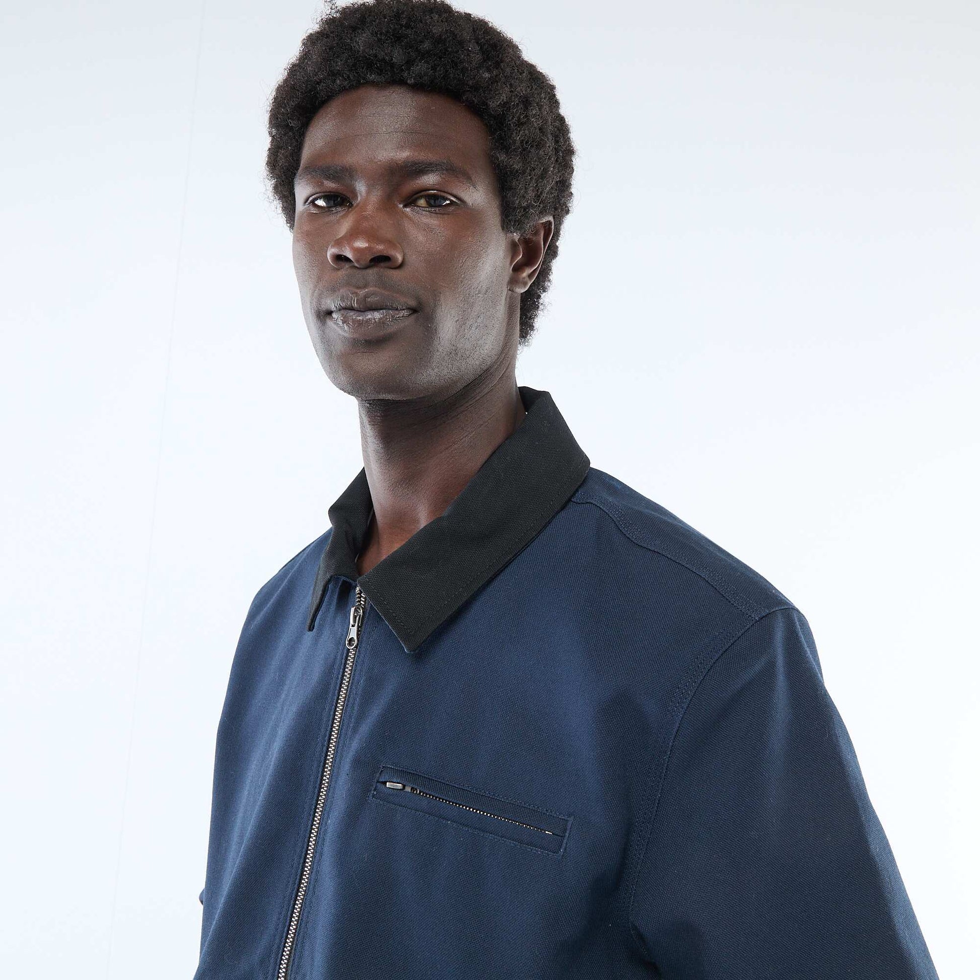 Workwear Style Jacket BLUE