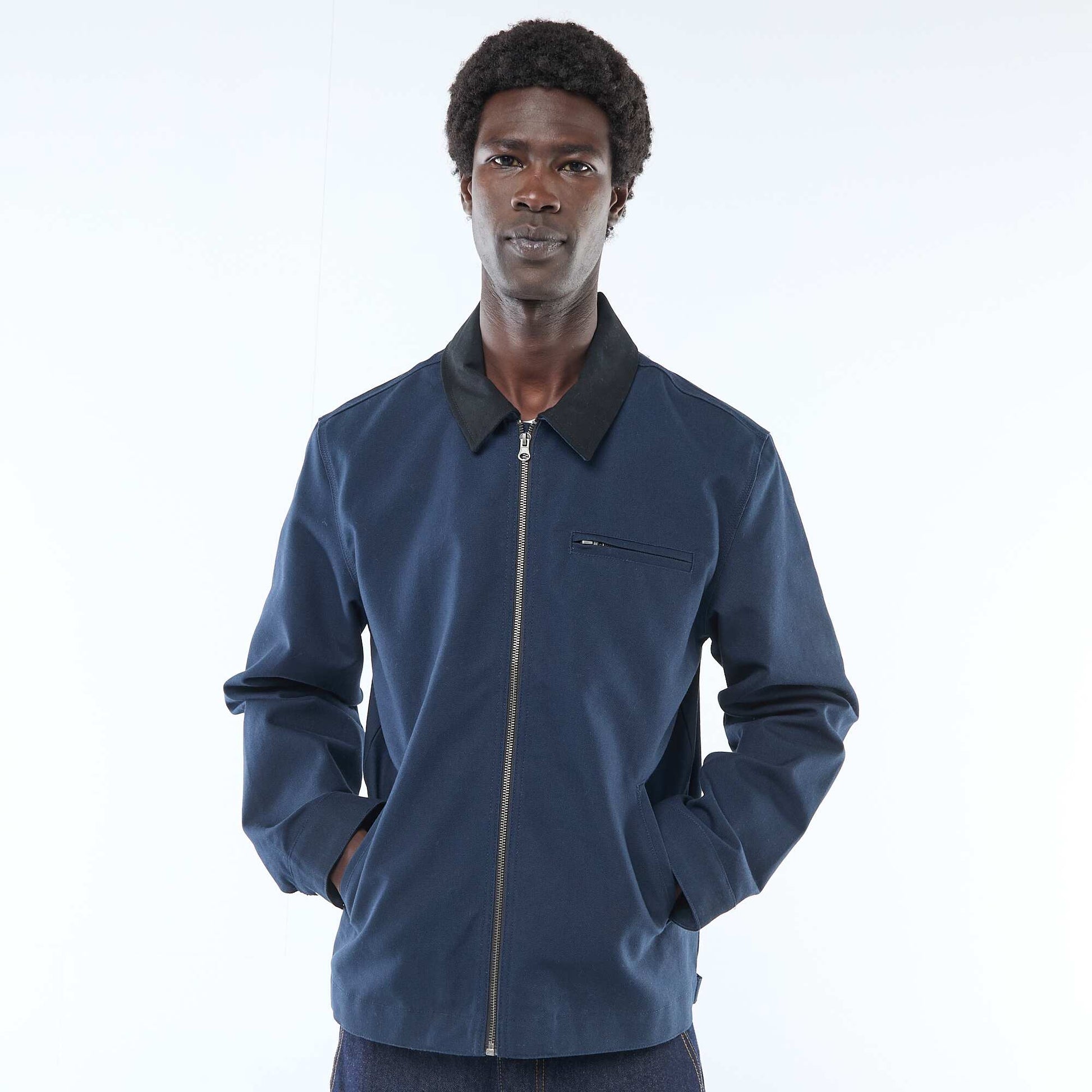 Workwear Style Jacket BLUE