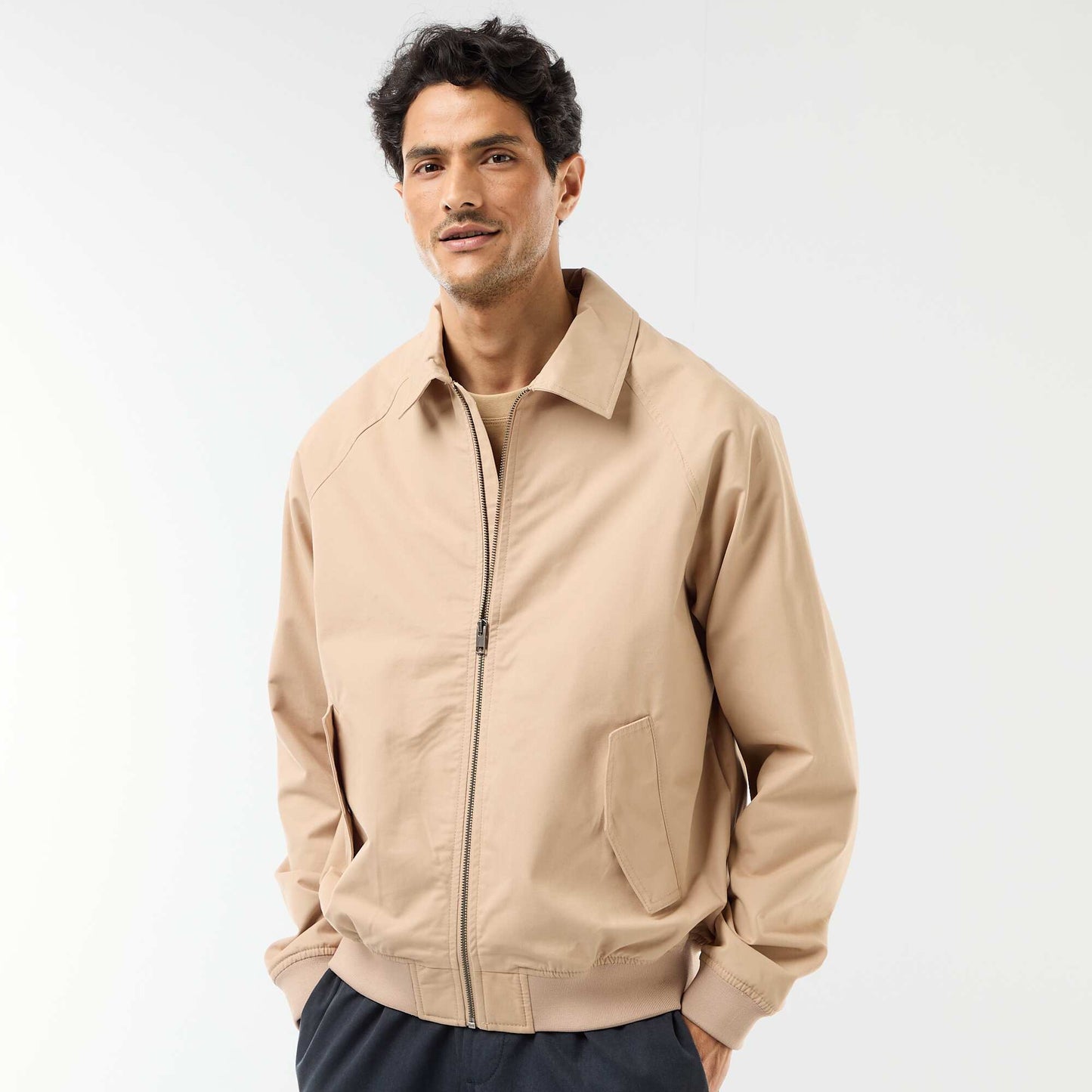 Twill Jacket BEIGE