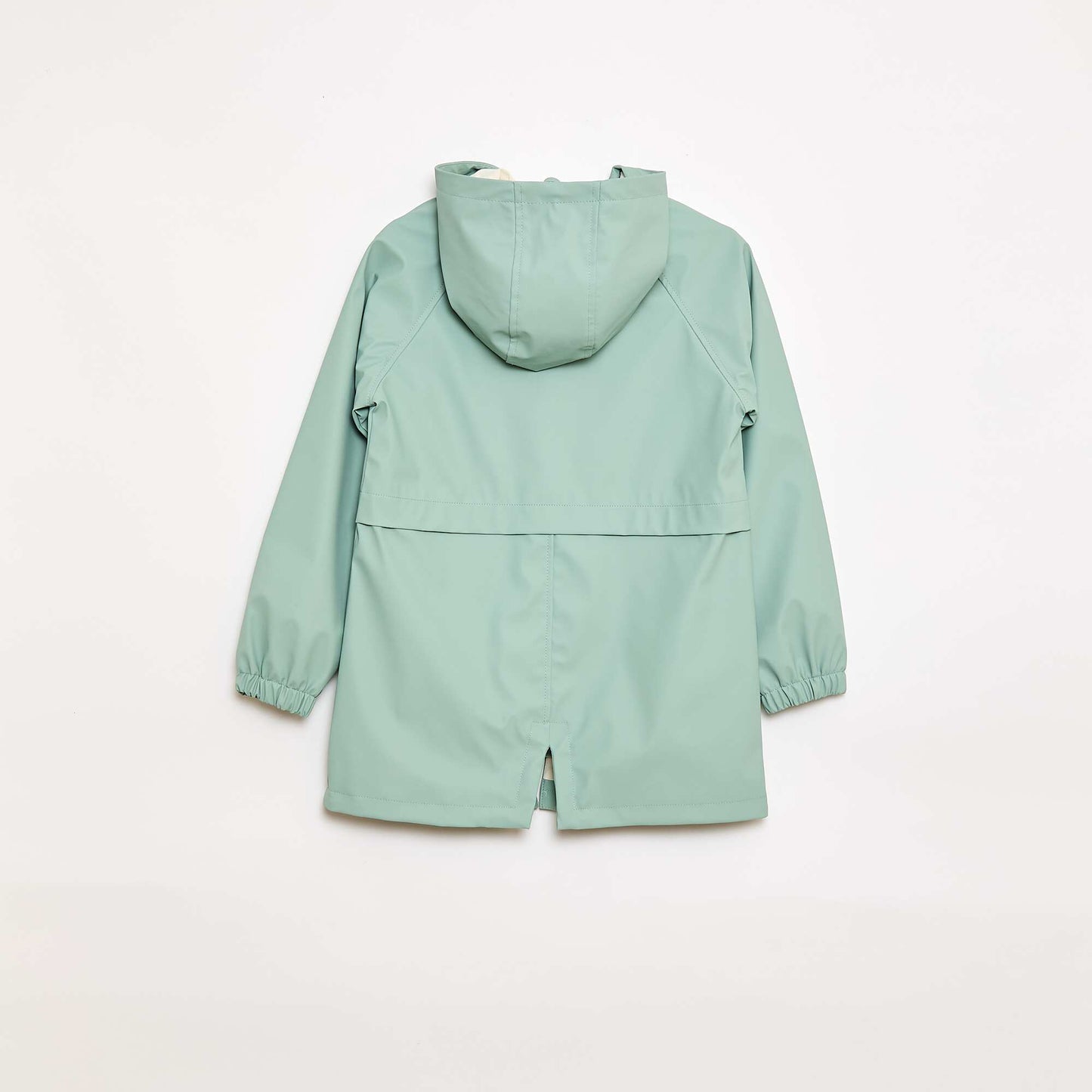 Rubber Hooded Parka GREEN