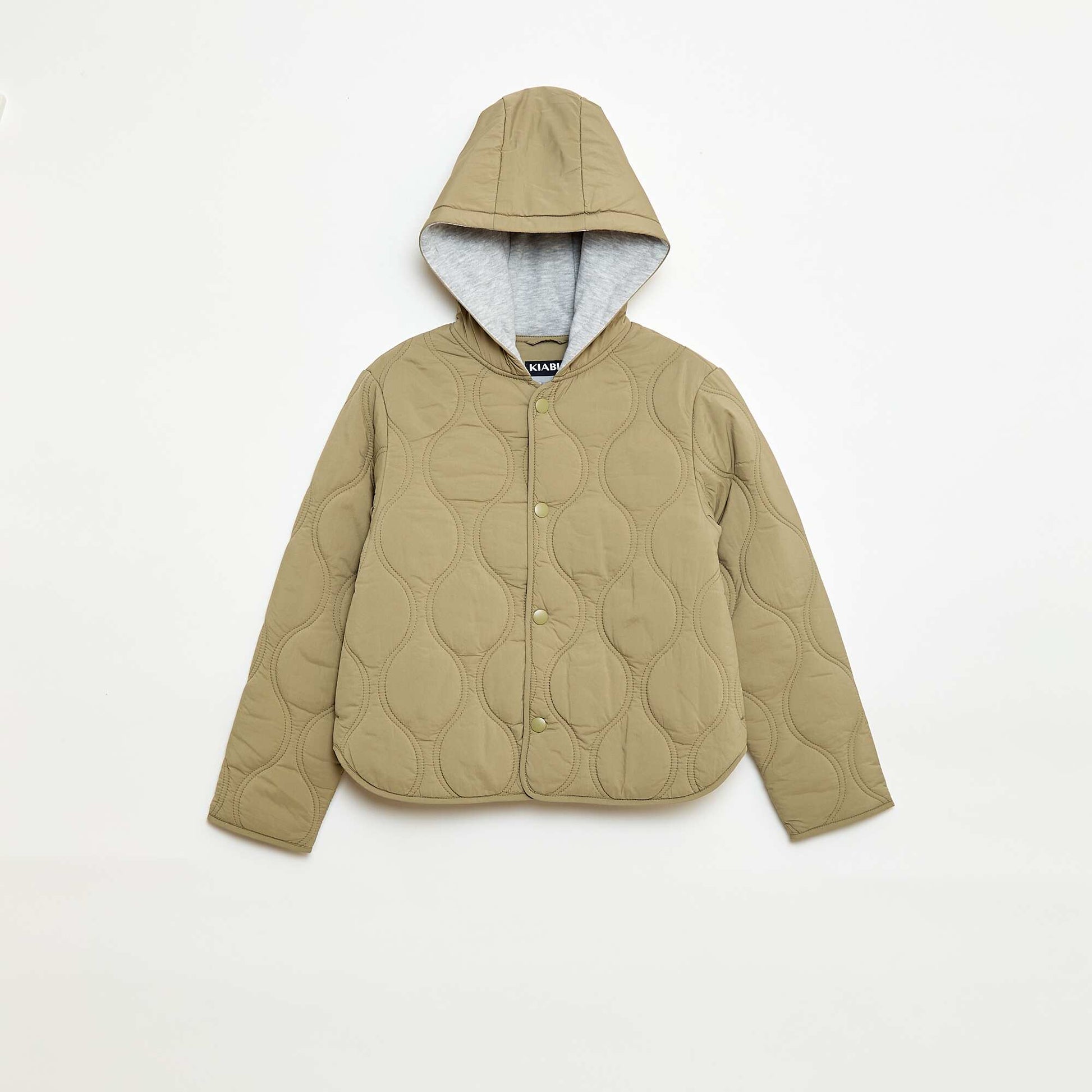 Padded Hooded Jacket GREEN