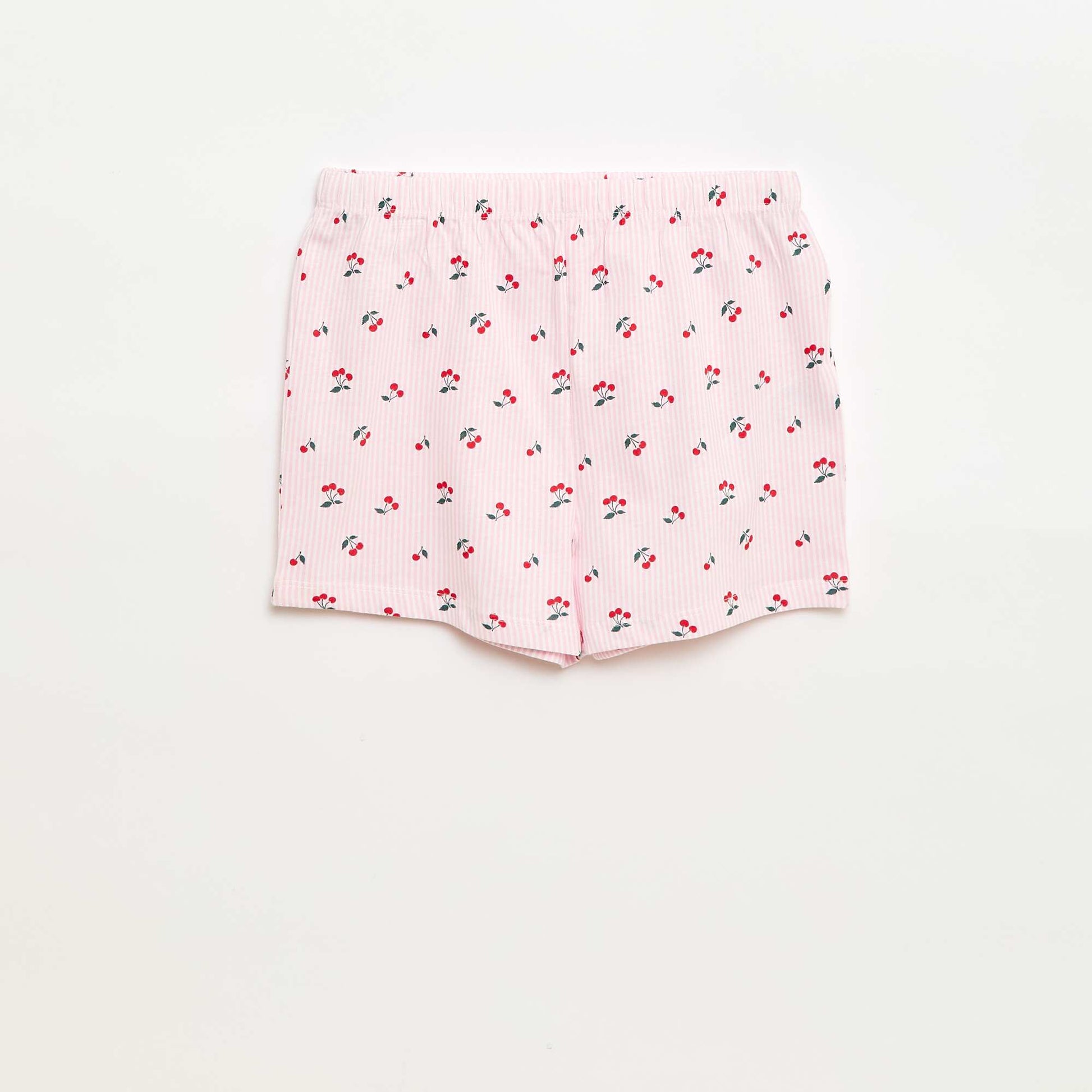 Short pajama set - 2 pieces WHITE