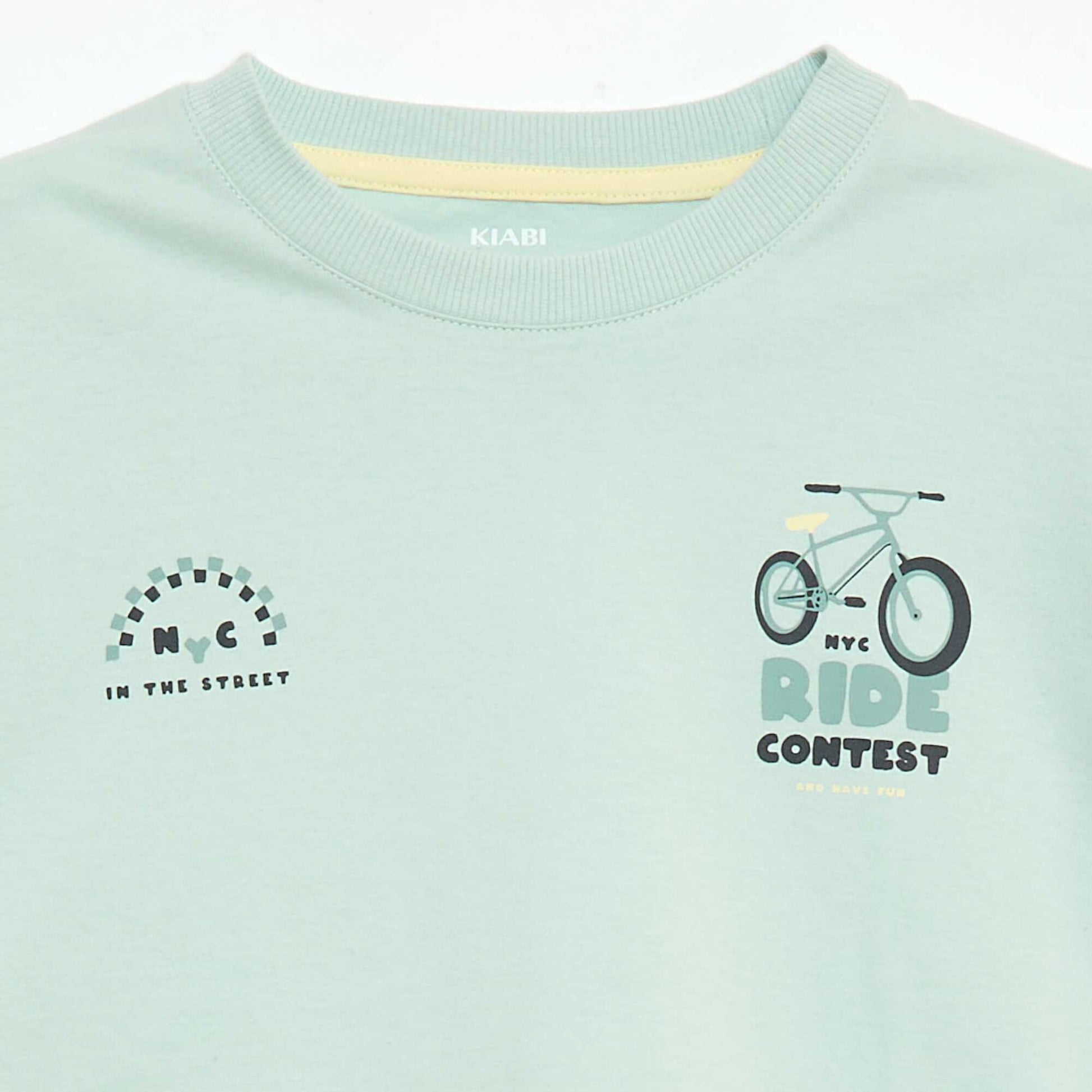 Short Pajama Set T-Shirt + Shorts - 2 Piece GREEN