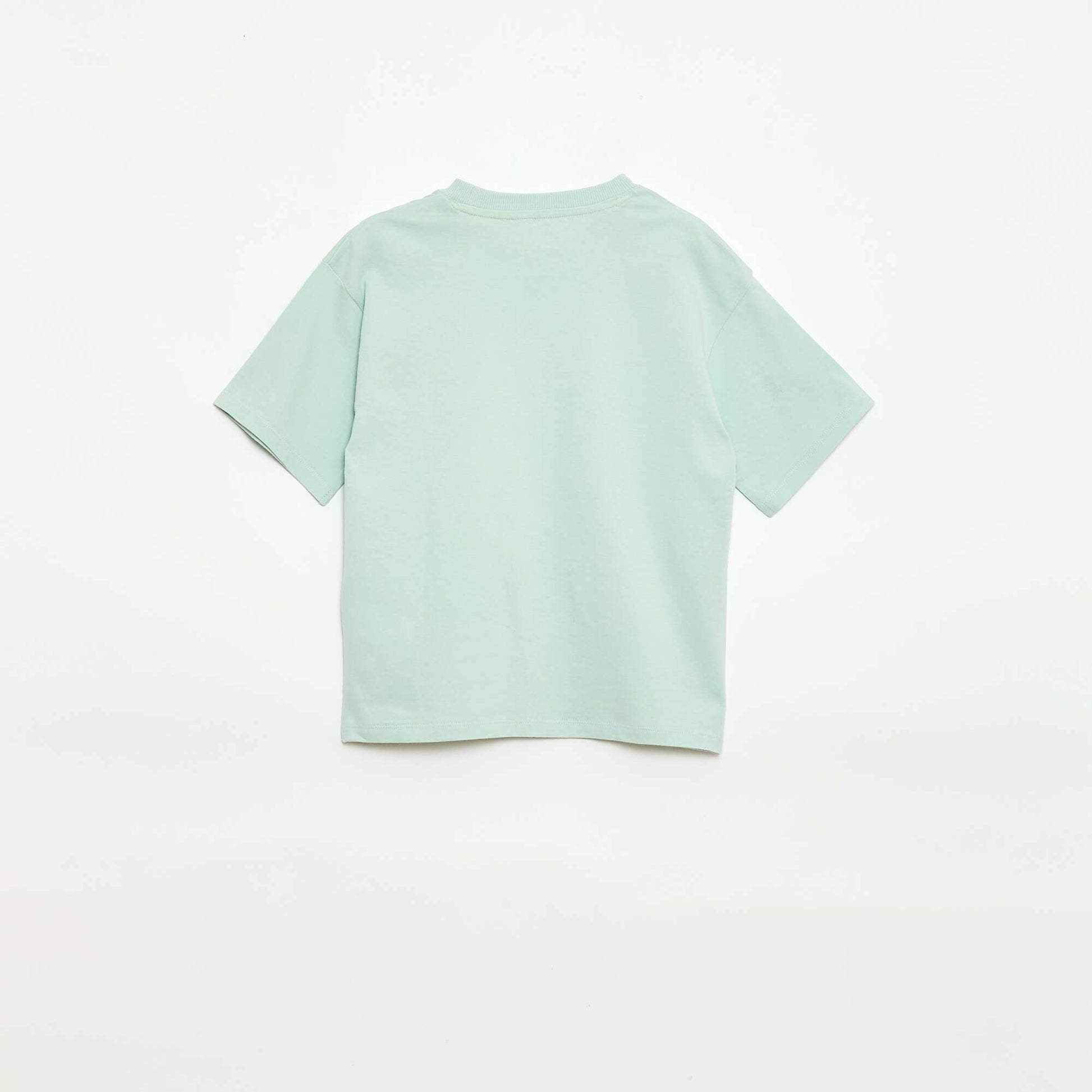 Short Pajama Set T-Shirt + Shorts - 2 Piece GREEN