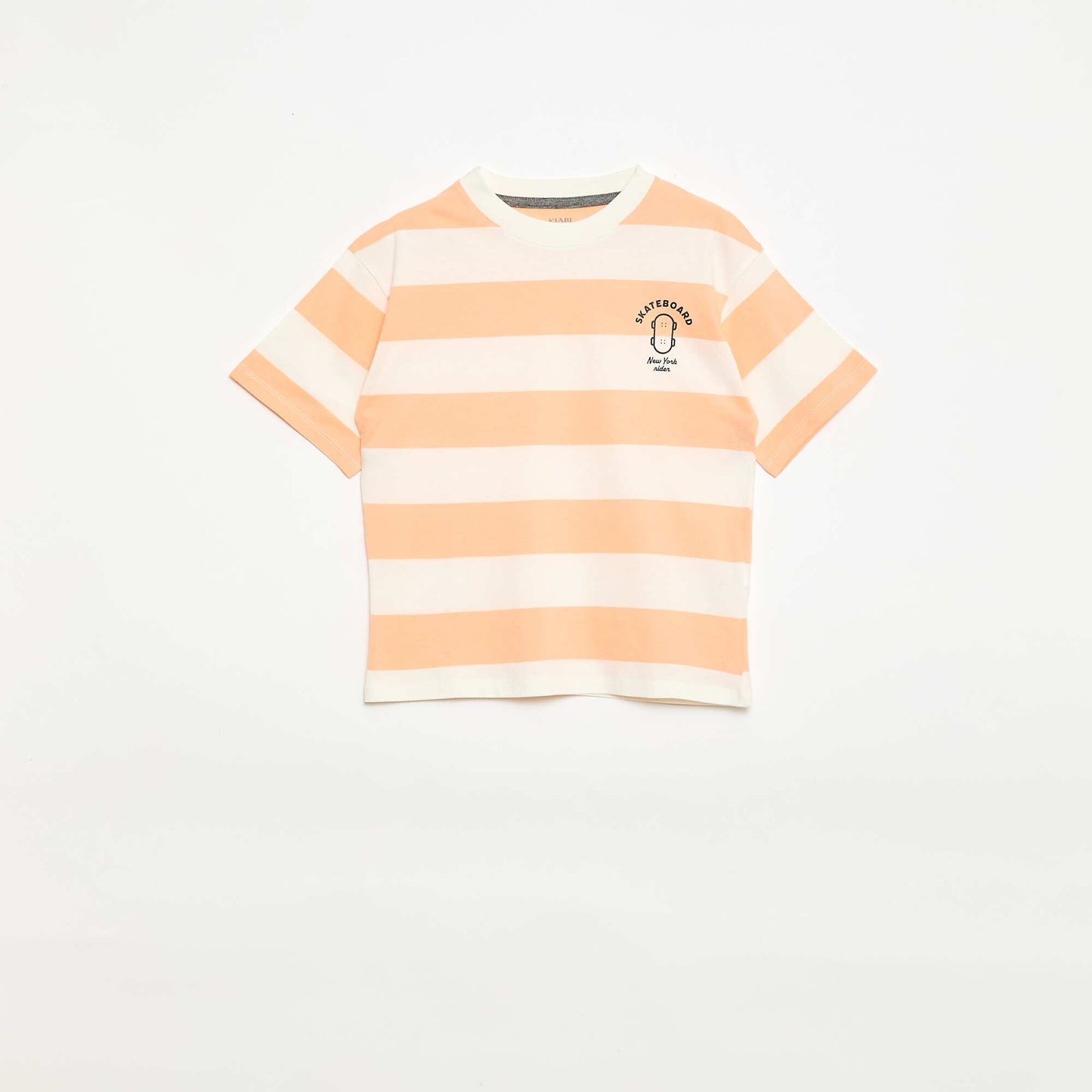 Short Pajama Set T-Shirt + Shorts - 2 Piece ORANGE