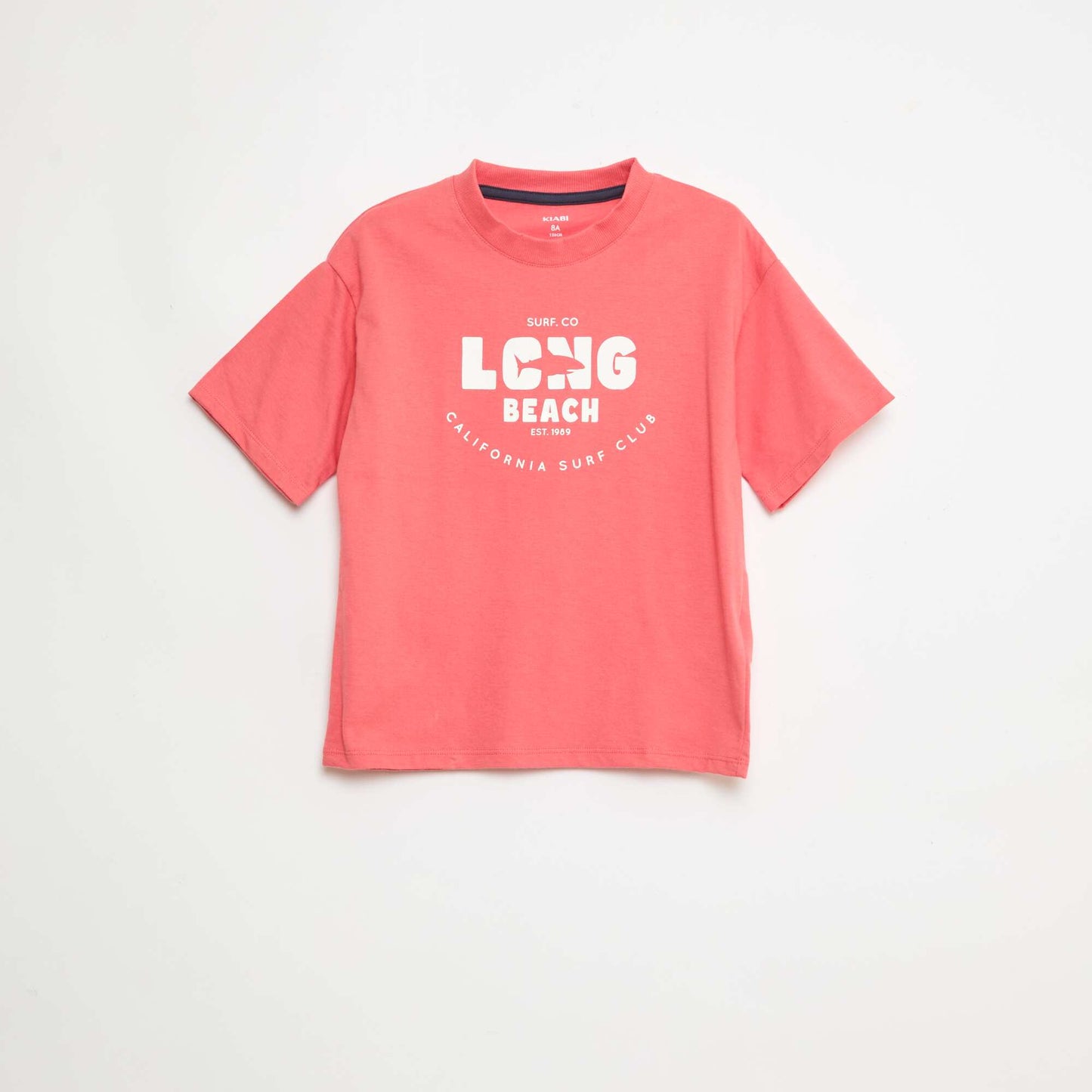 2-piece short pajama set: T-shirt + shorts RED