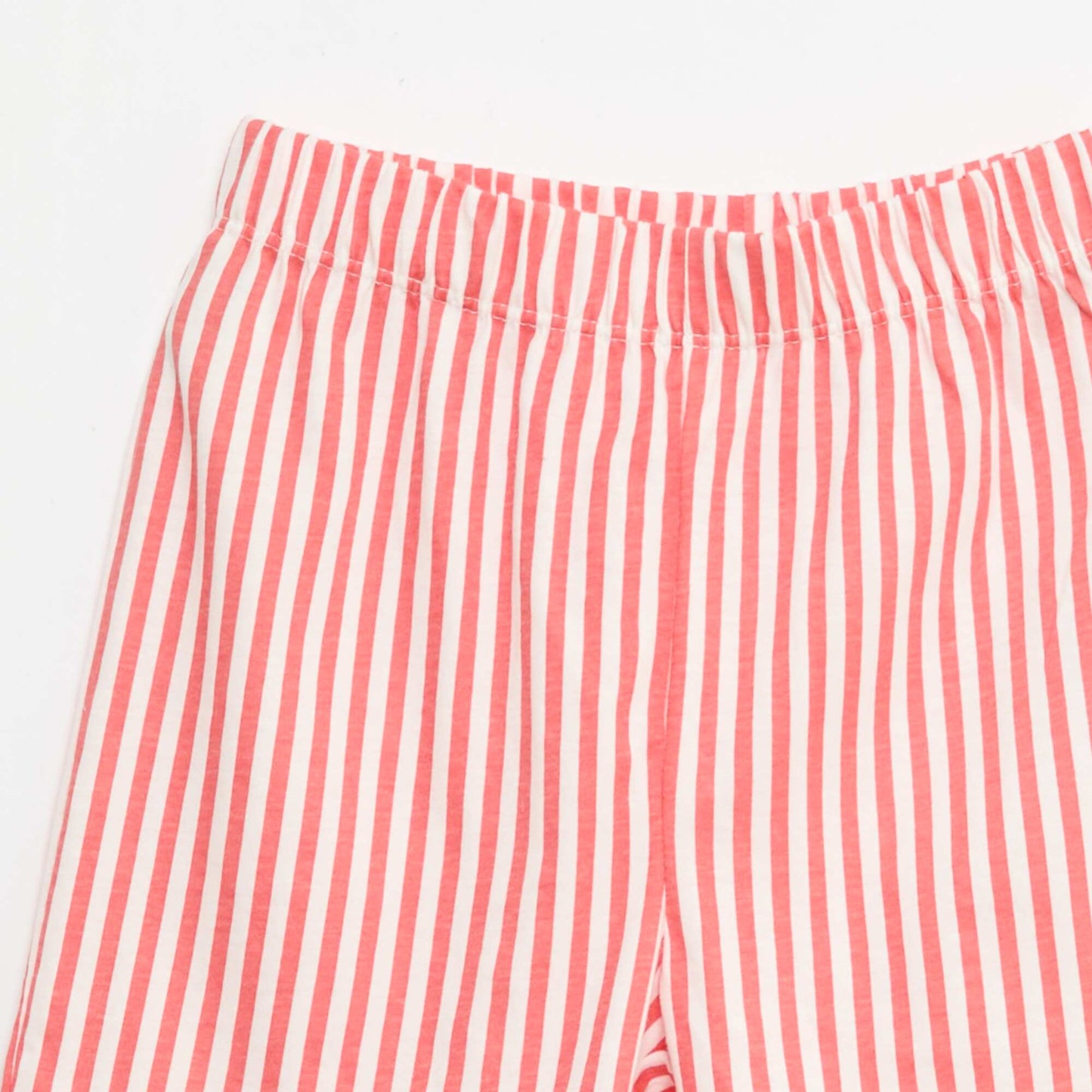 2-piece short pajama set: T-shirt + shorts RED