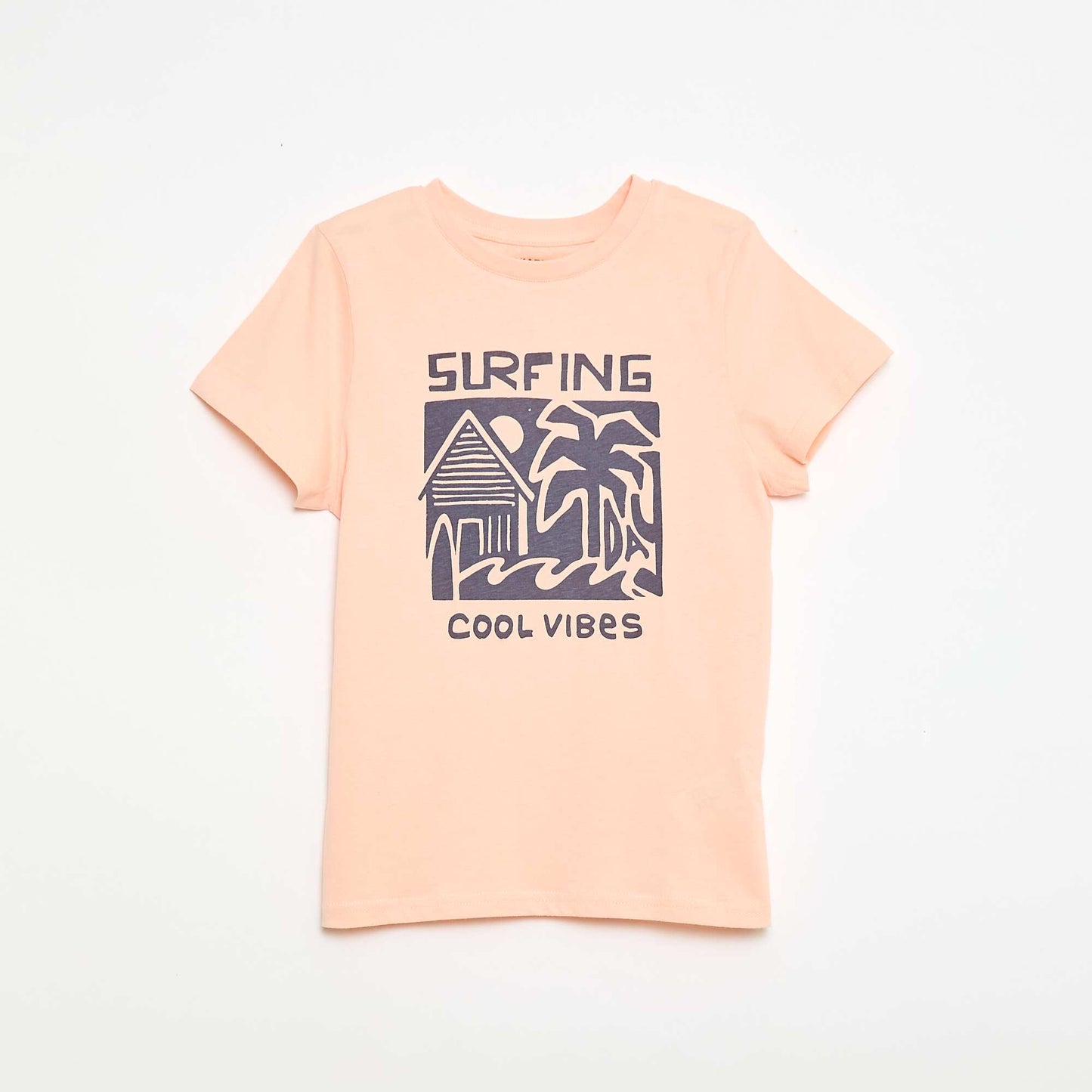 2-Piece Pajama Set: Shorts + T-Shirt ORANGE