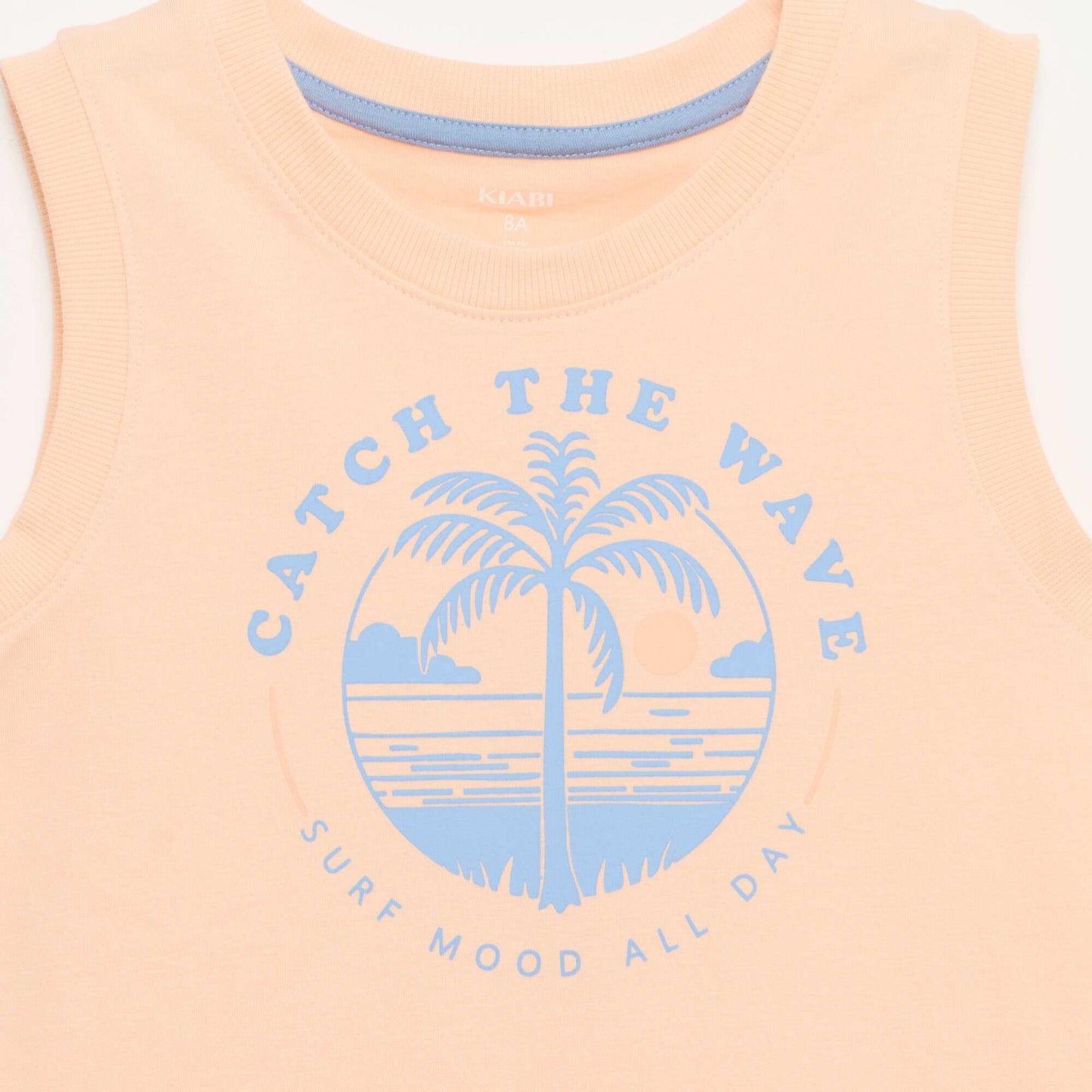 2-Piece Tank Top and Shorts Pajama Set ORANGE
