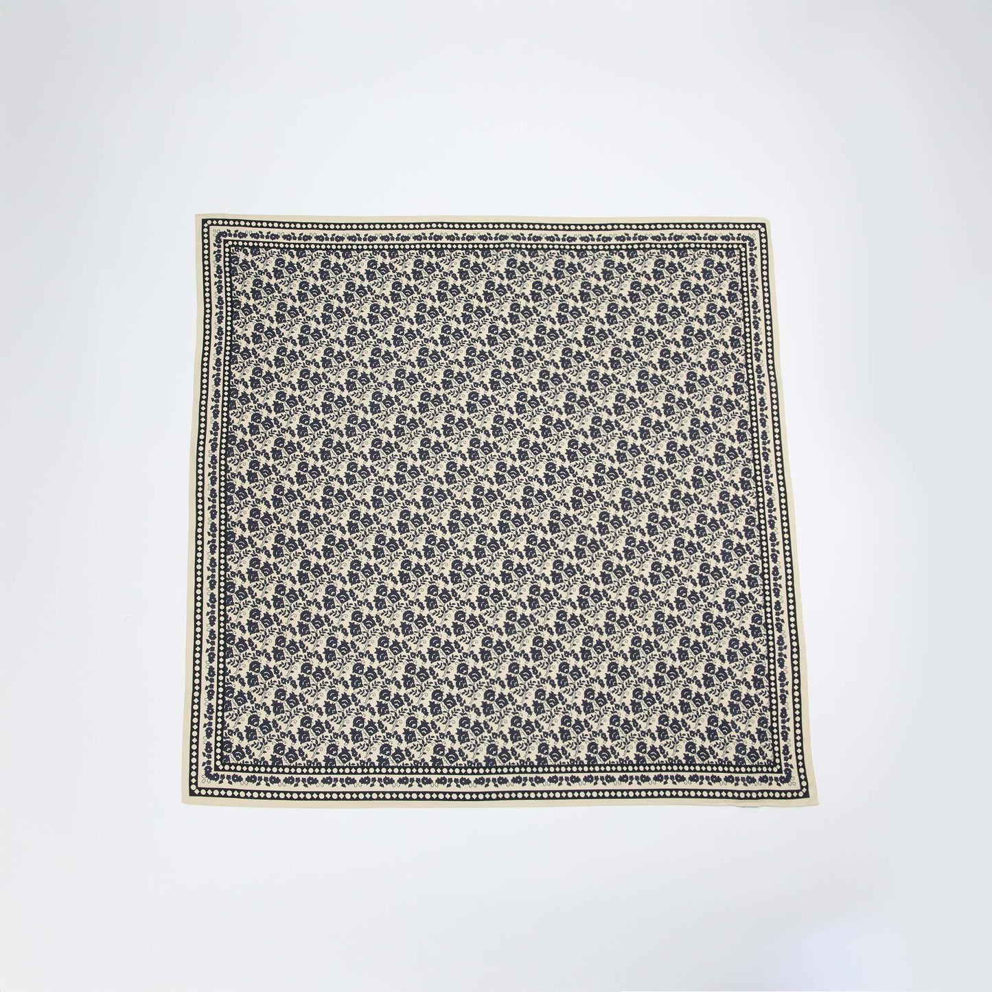 Large Square Scarf - 100 x 100 cm BLUE