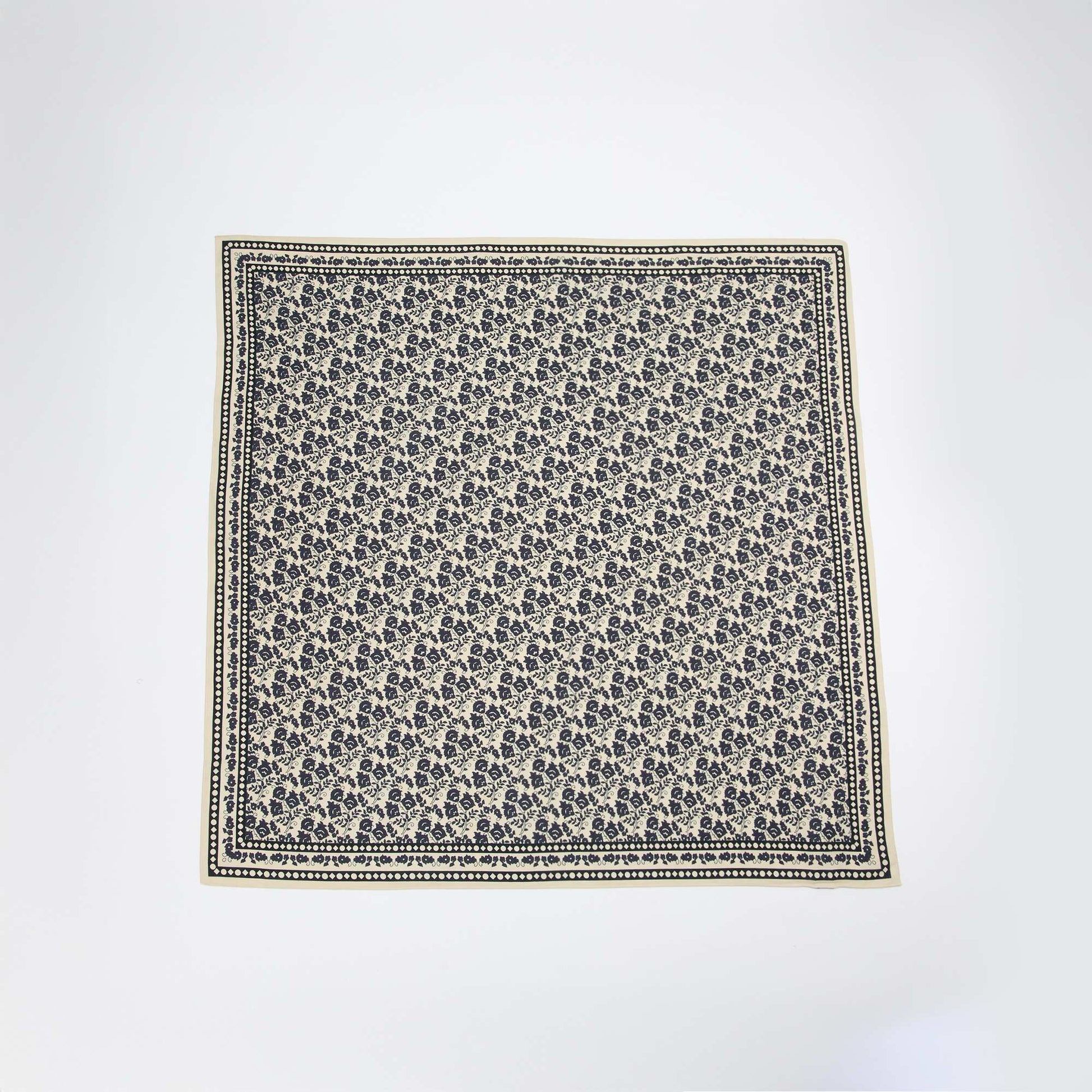 Large Square Scarf - 100 x 100 cm BLUE