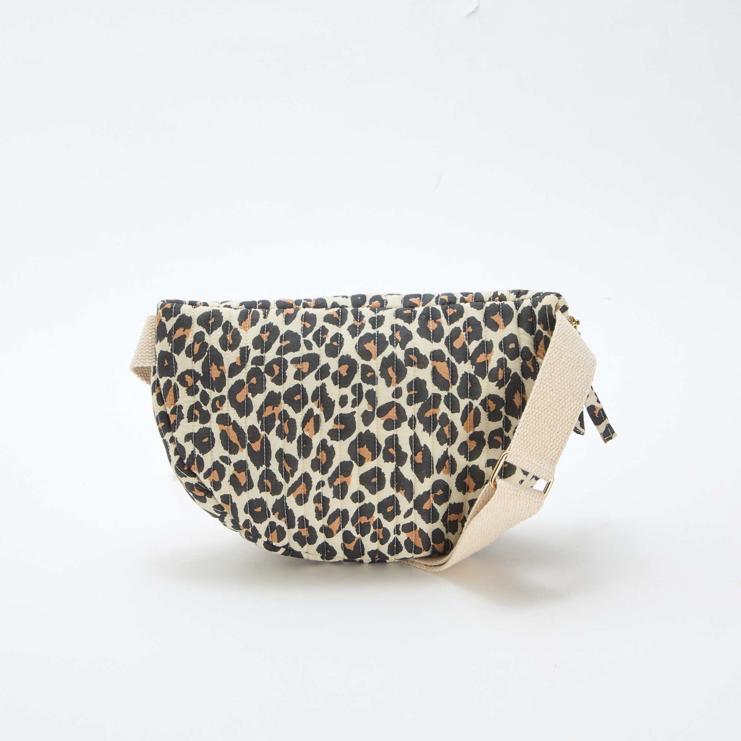 Novelty Print Belt Bag BROWN