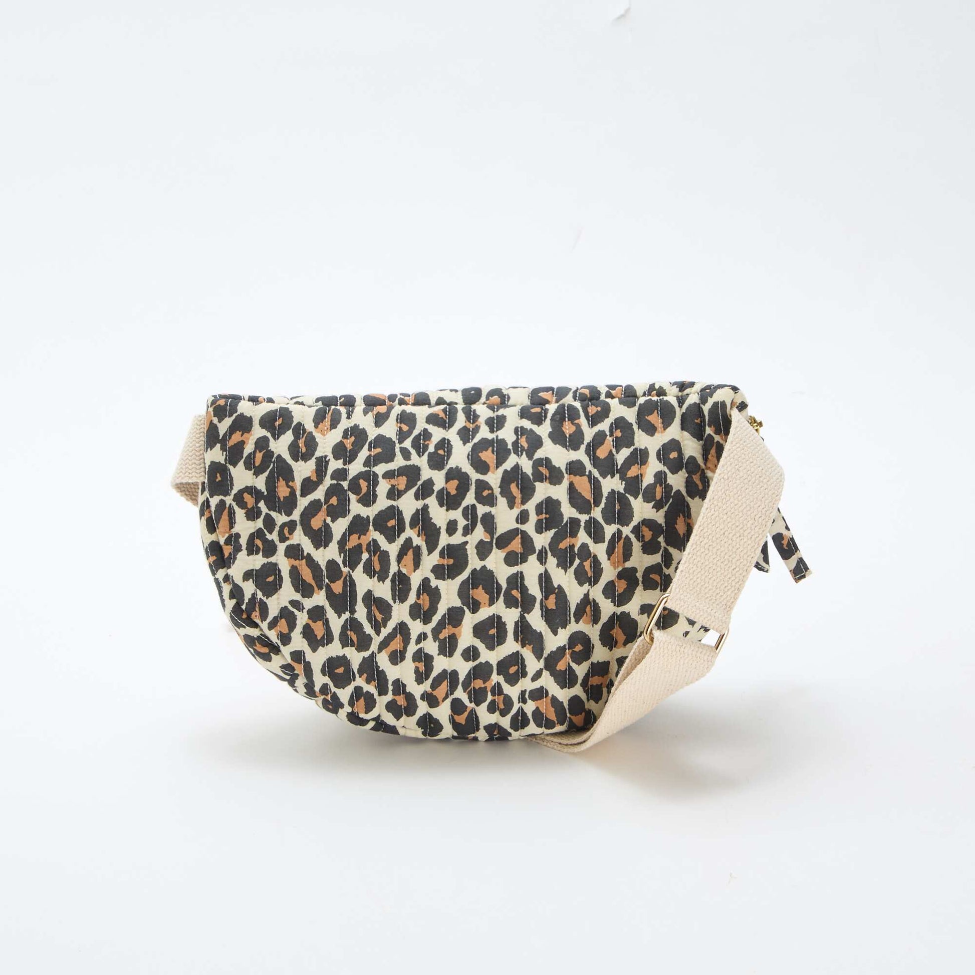 Novelty Print Belt Bag BROWN