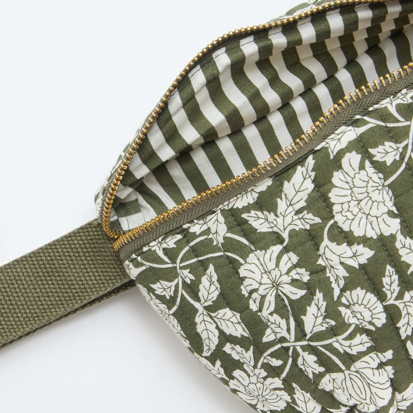 Novelty Print Belt Bag KHAKI
