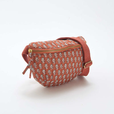 Novelty Print Belt Bag BEIGE