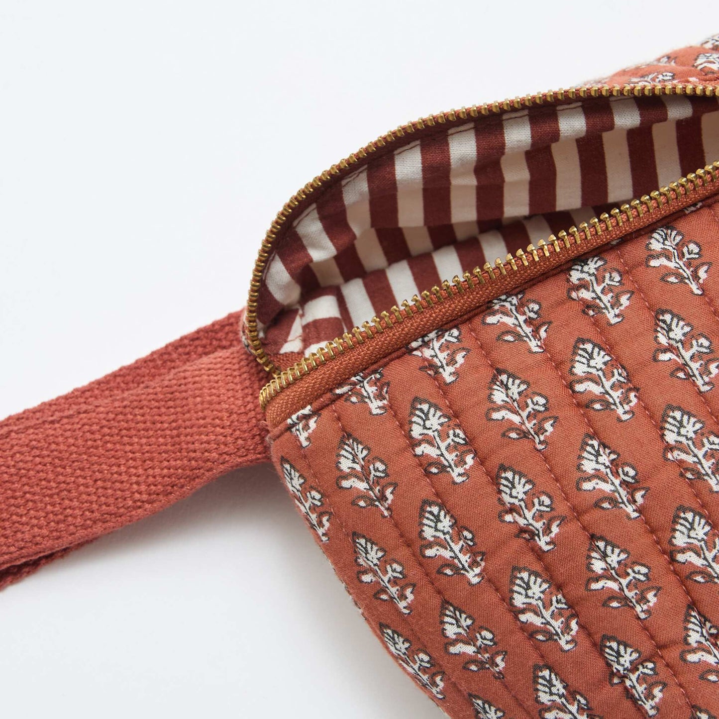 Novelty Print Belt Bag BEIGE