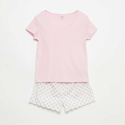 Cotton Pyjama Set PINK