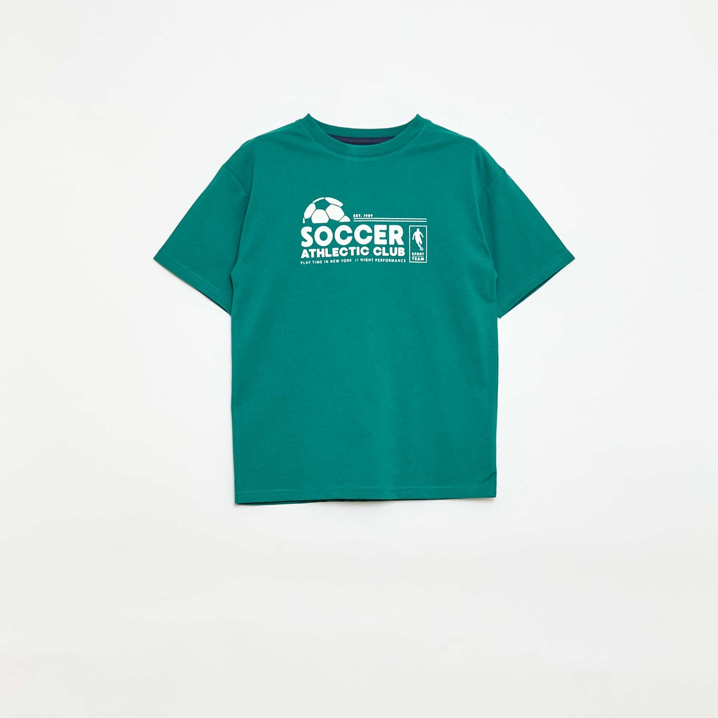 Short pajama set t-shirt + shorts - 2 pieces GREEN