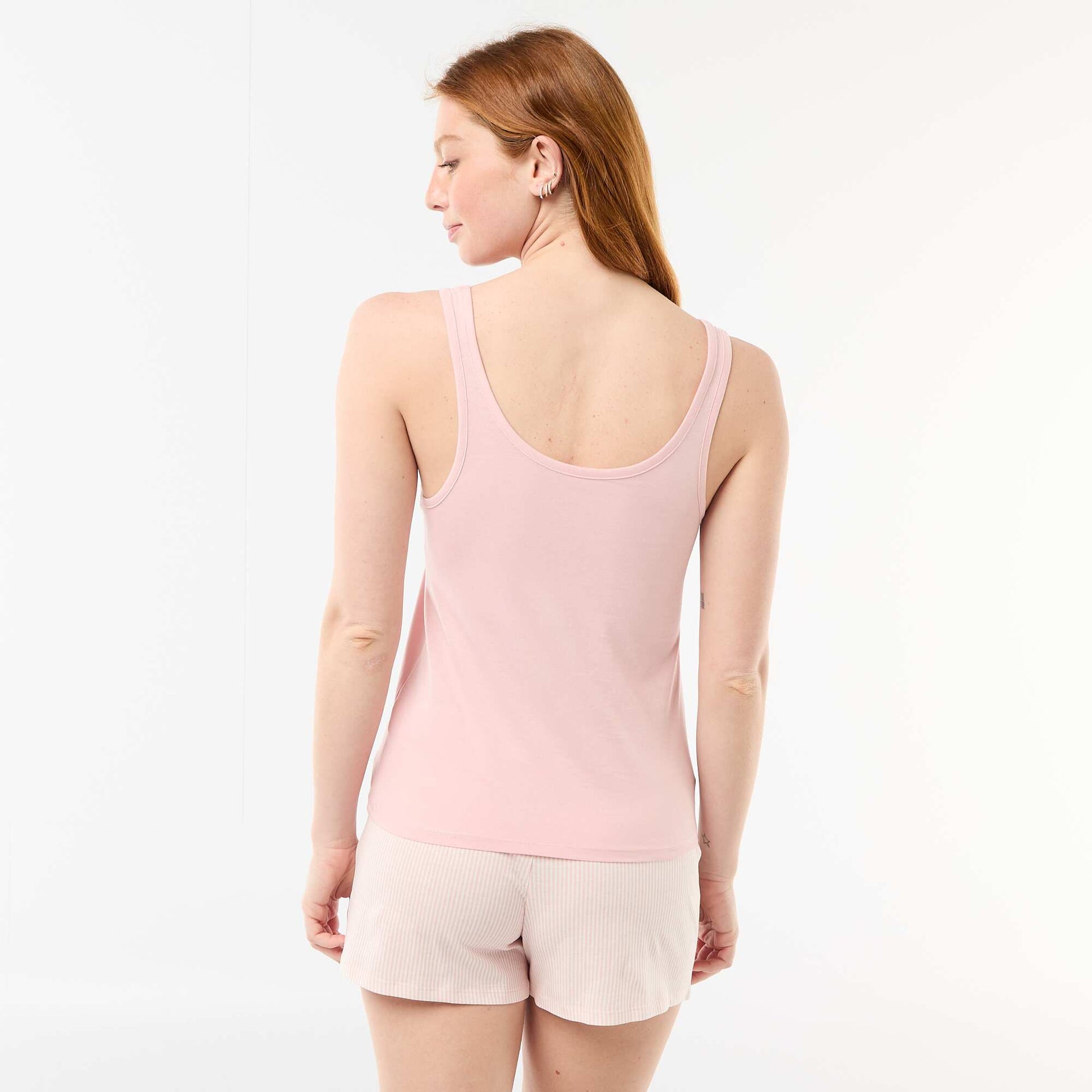 Printed short pyjamas - 2 pieces PINK