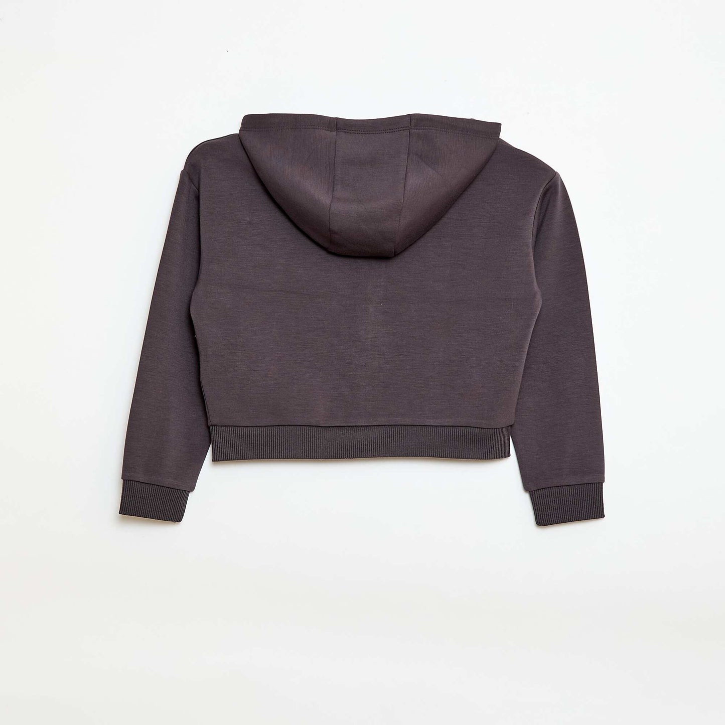 Soft Touch Hooded Sweatshirt BLACK
