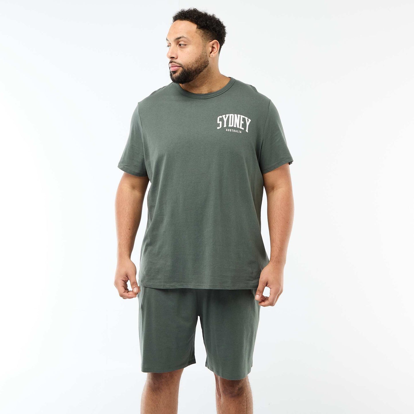 T-shirt & Shorts Pyjama Set - 2 pieces GREEN