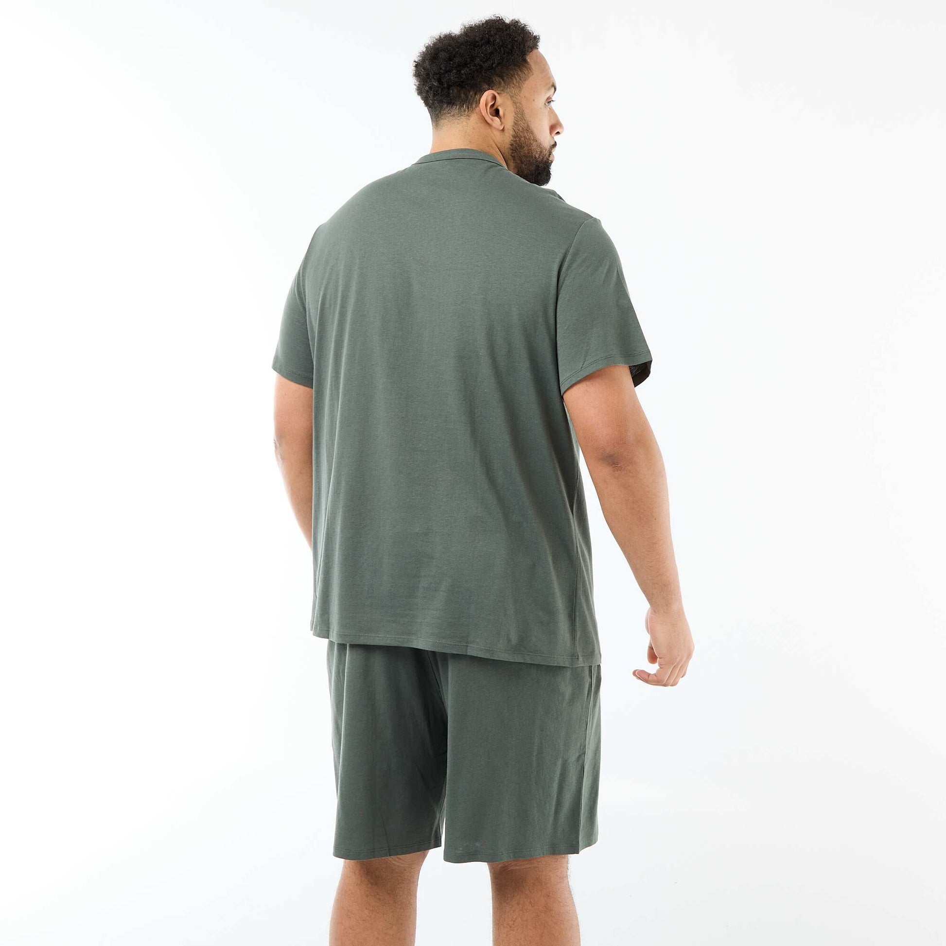 T-shirt & Shorts Pyjama Set - 2 pieces GREEN