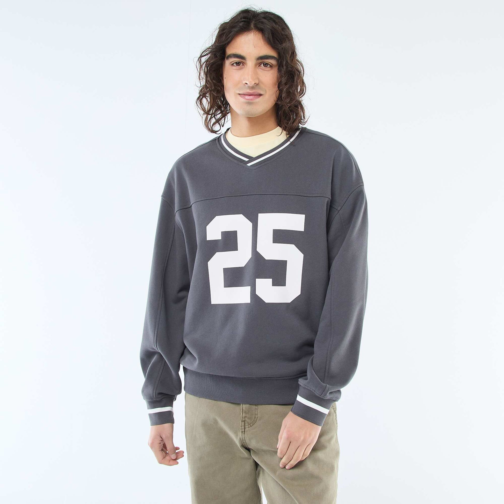 Sportswear Sweatshirt in French Terry GREY