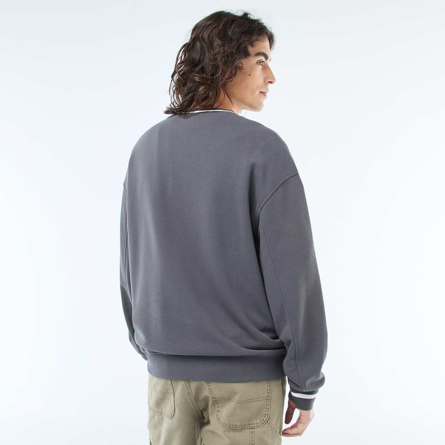 Sportswear Sweatshirt in French Terry GREY