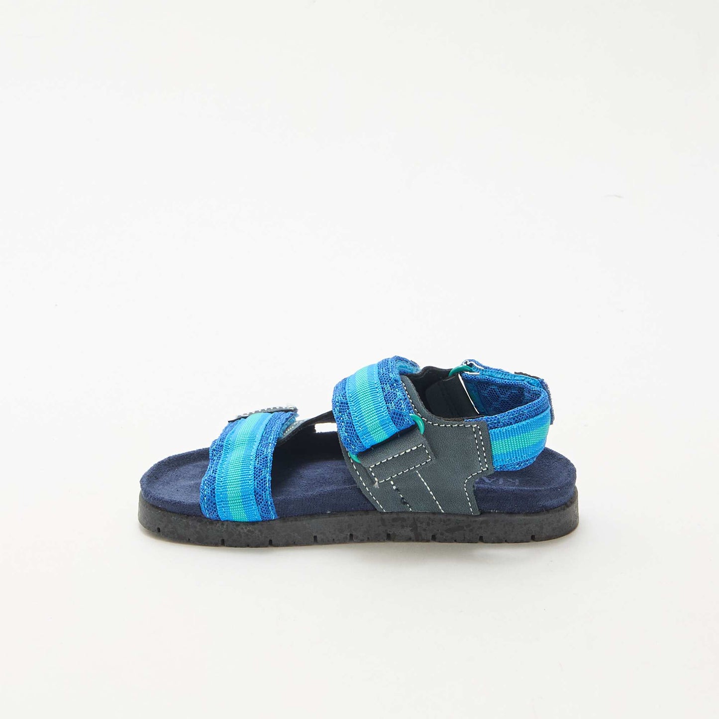 Hook-and-loop sandals BLUE
