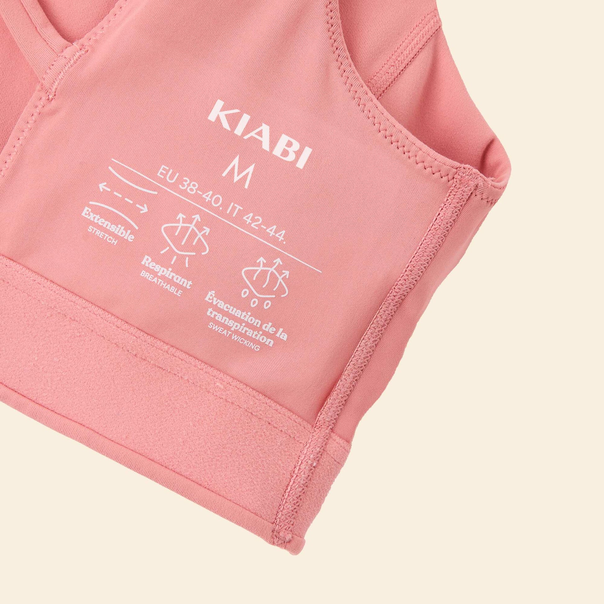 Medium Support Criss-Cross Back Sports Bra PINK