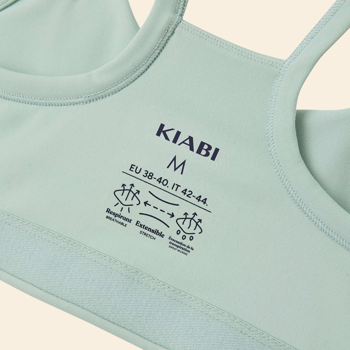 Racerback Sports Bra GREEN