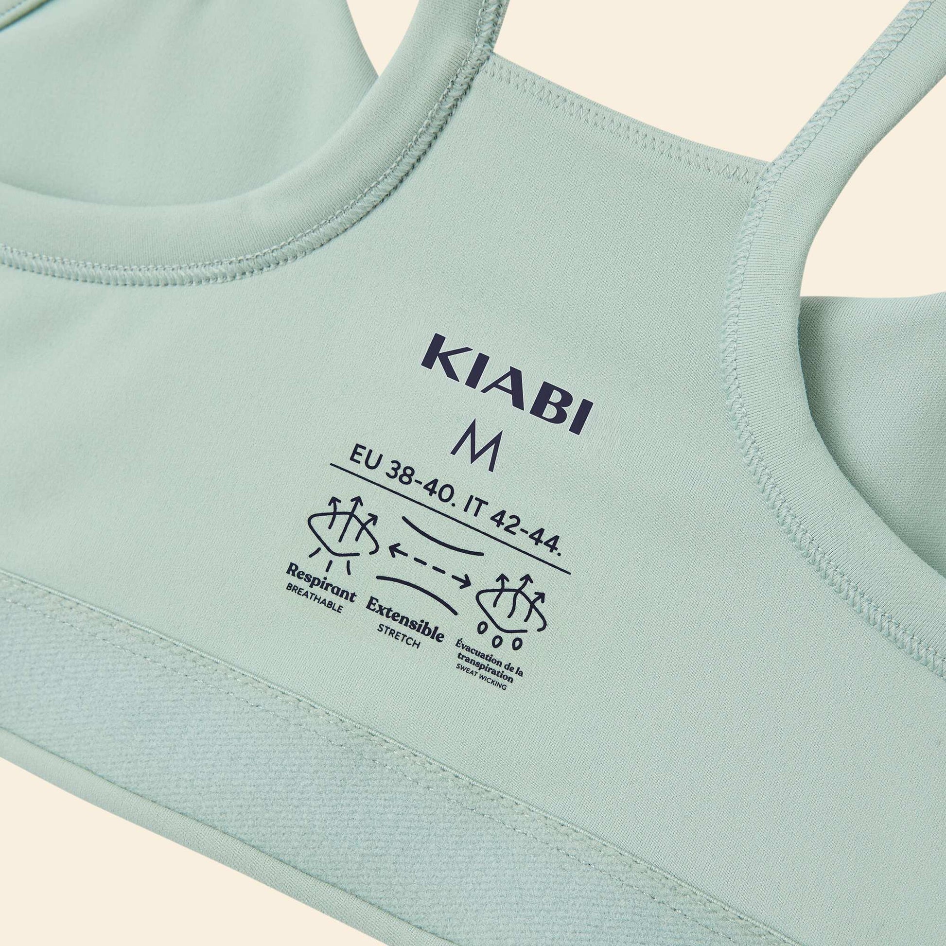 Racerback Sports Bra GREEN