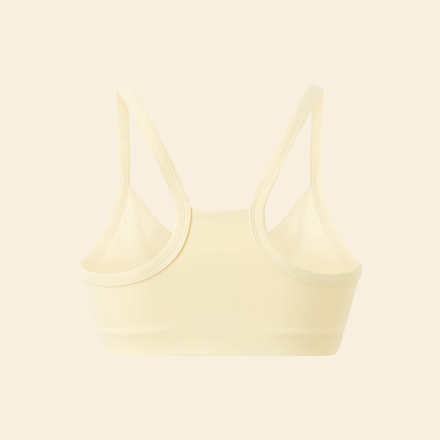 Racerback Sports Bra YELLOW