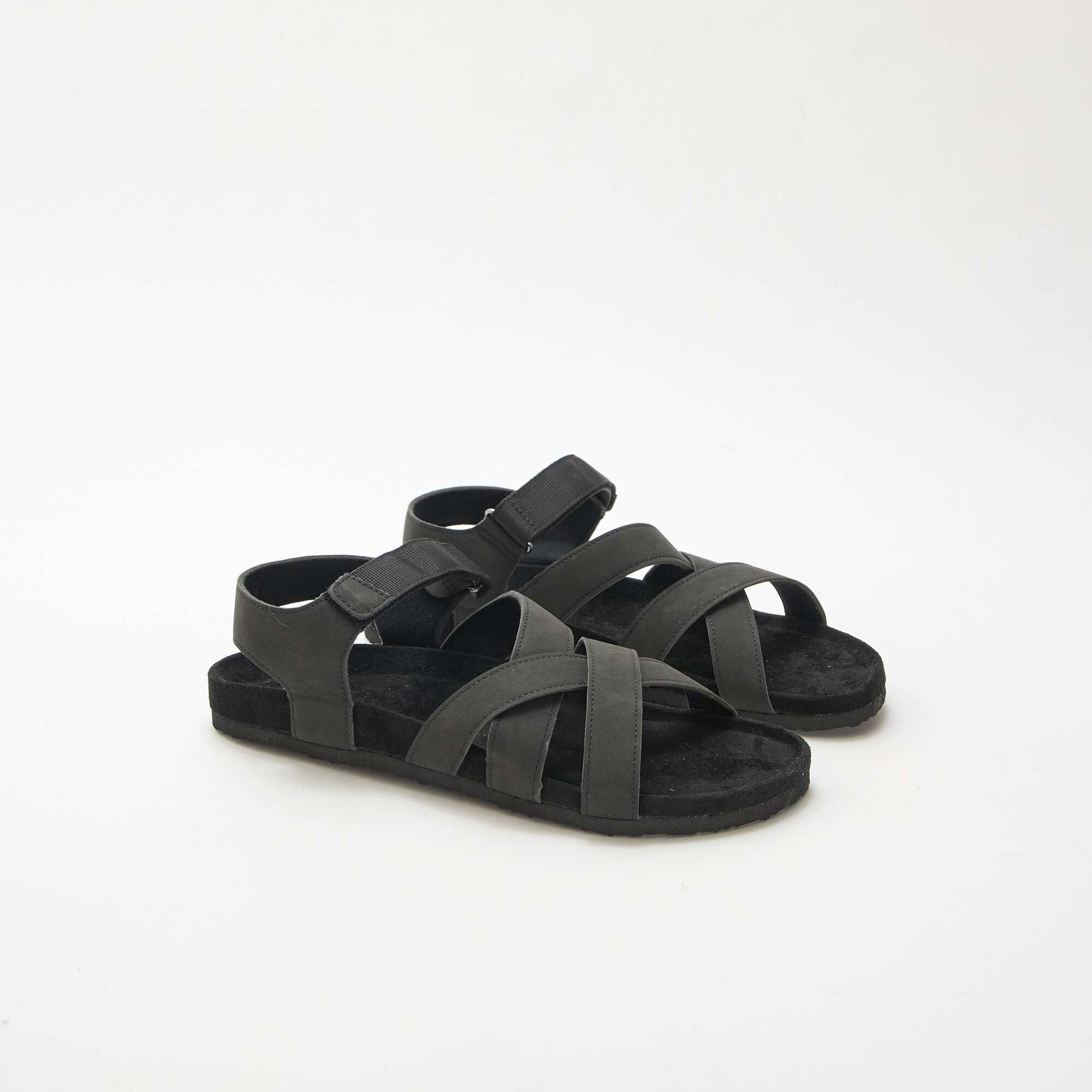 Trekking-Style Sandals BLACK