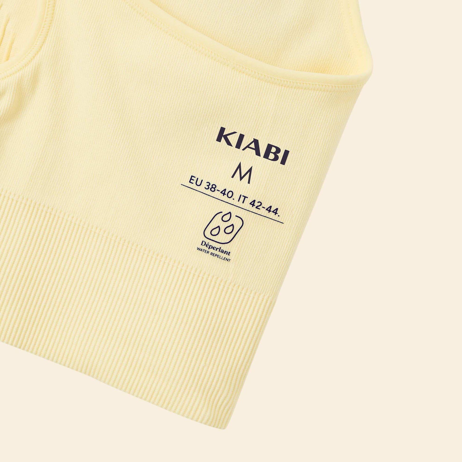 Light Support Ribbed Sports Bra YELLOW