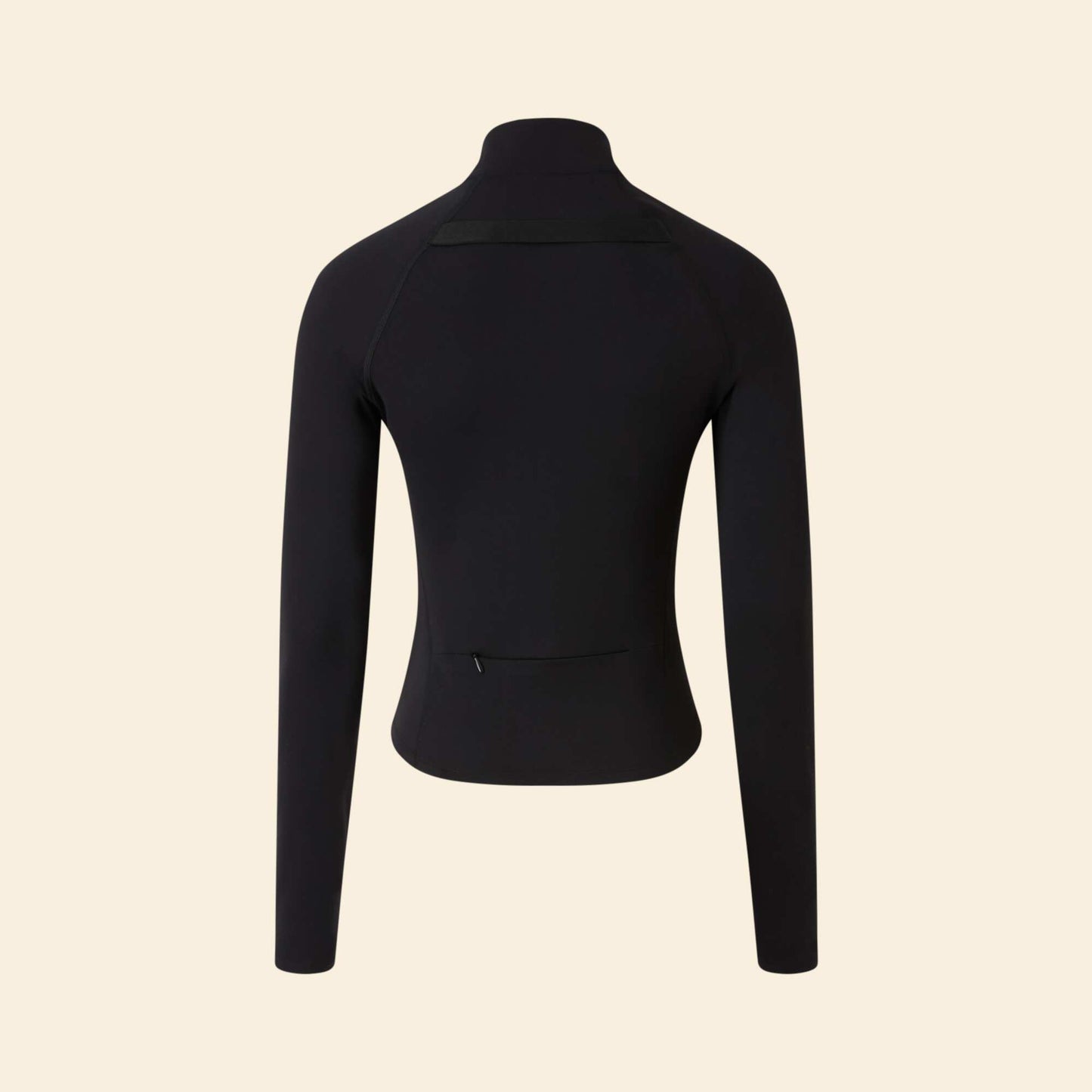 Zipped Sports Jacket BLACK